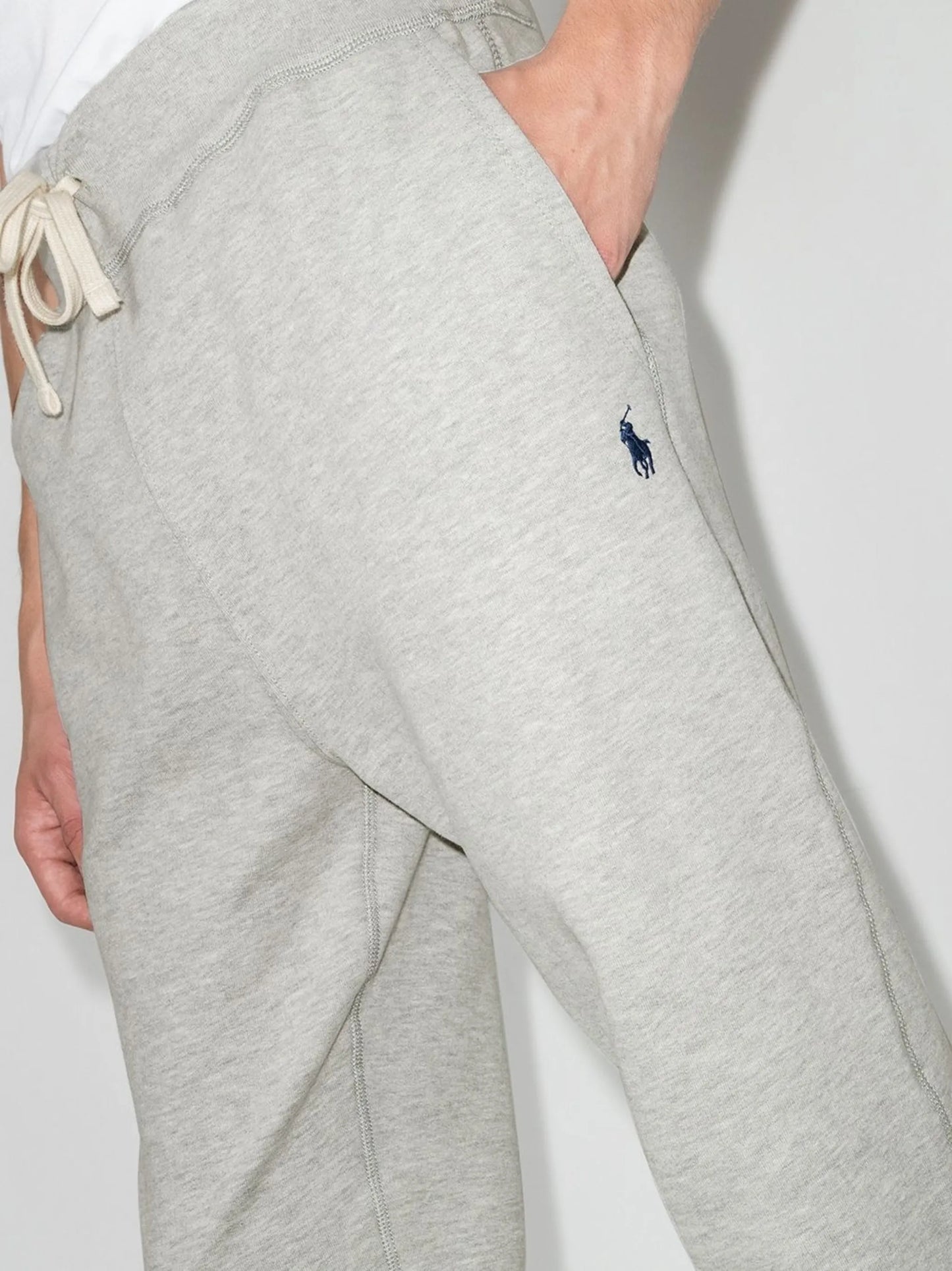 drawstring-waist track pants