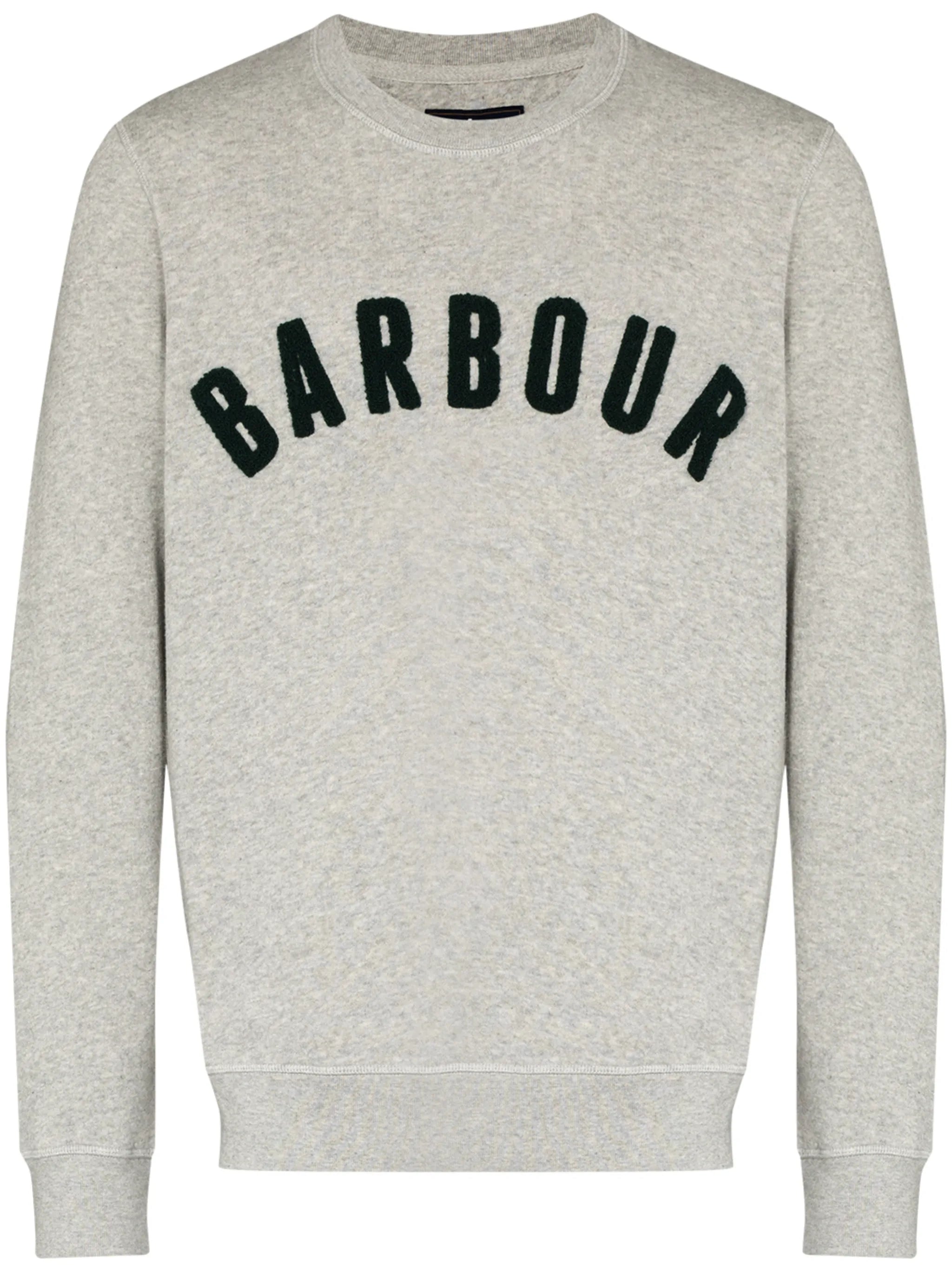 Prep logo-patch sweatshirt