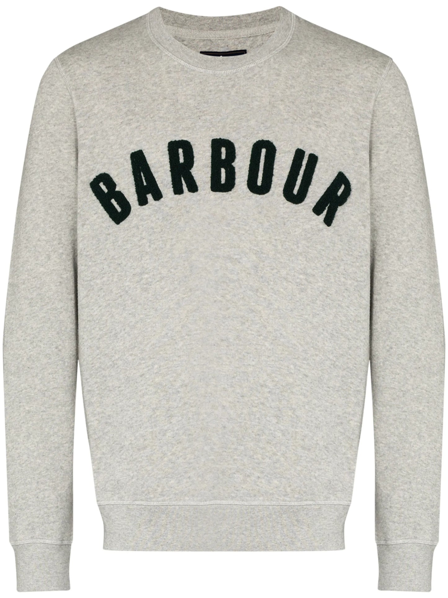 Prep logo-patch sweatshirt