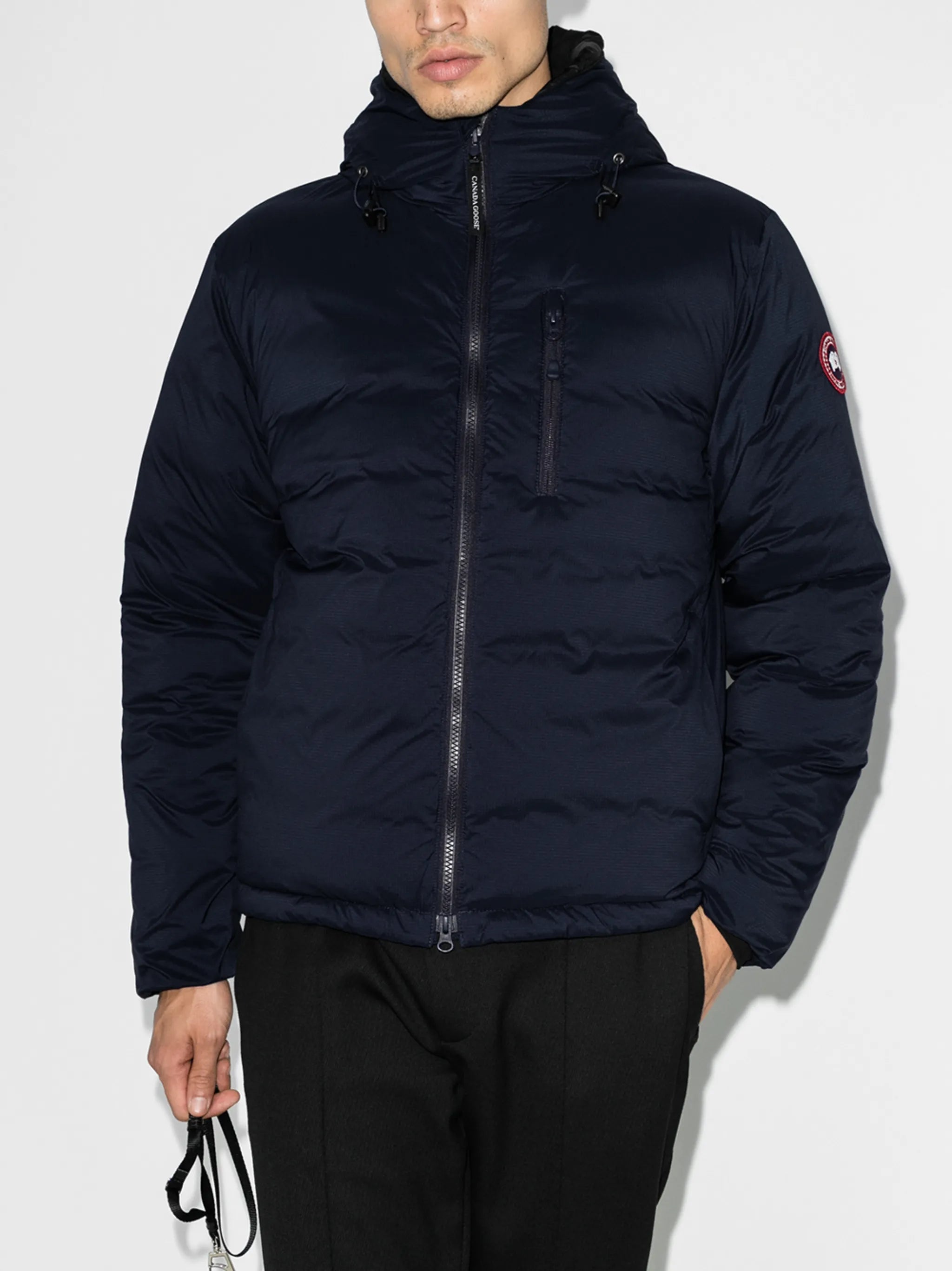 Lodge hooded padded jacket