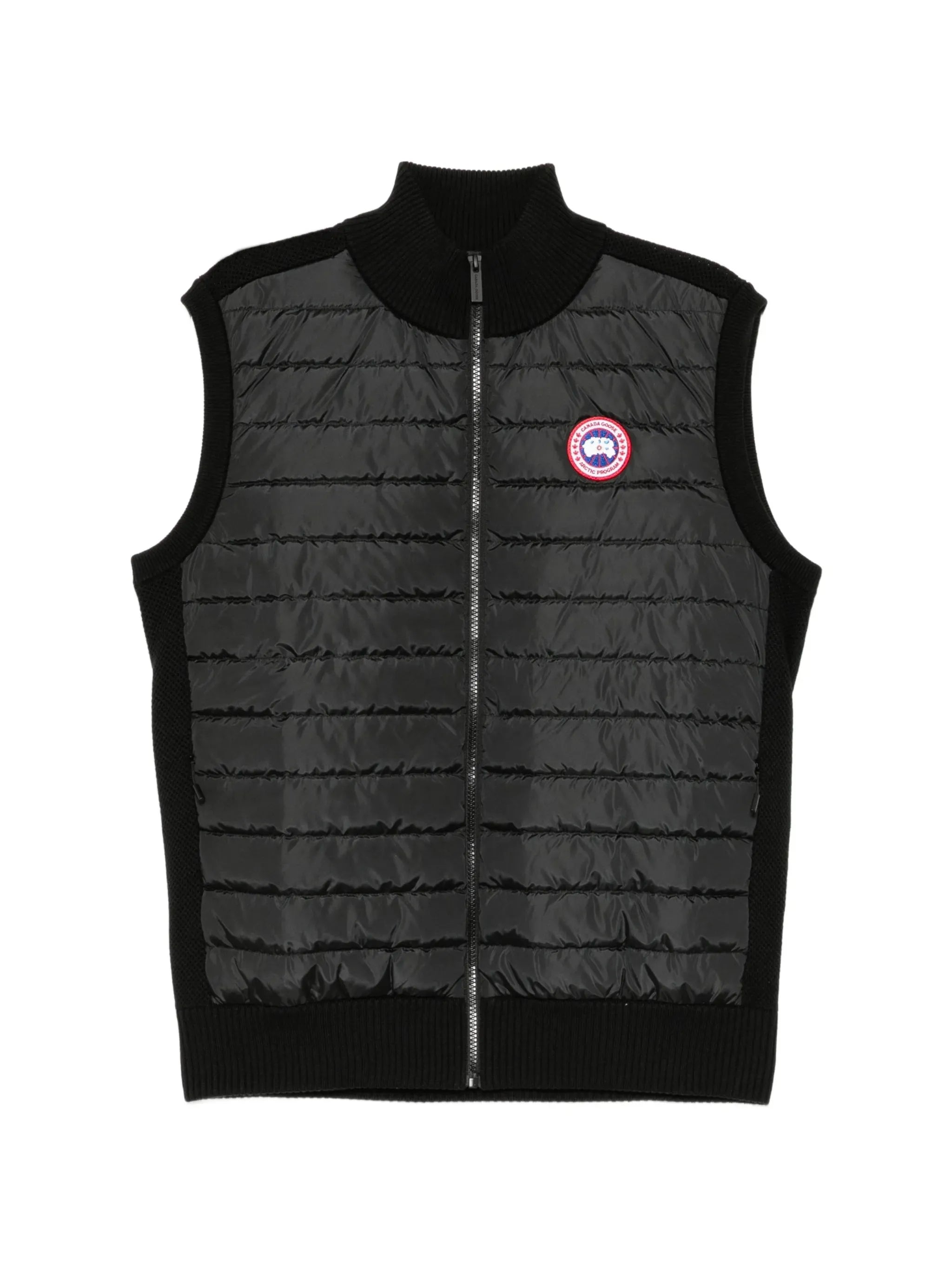 Hybridge knit vest
