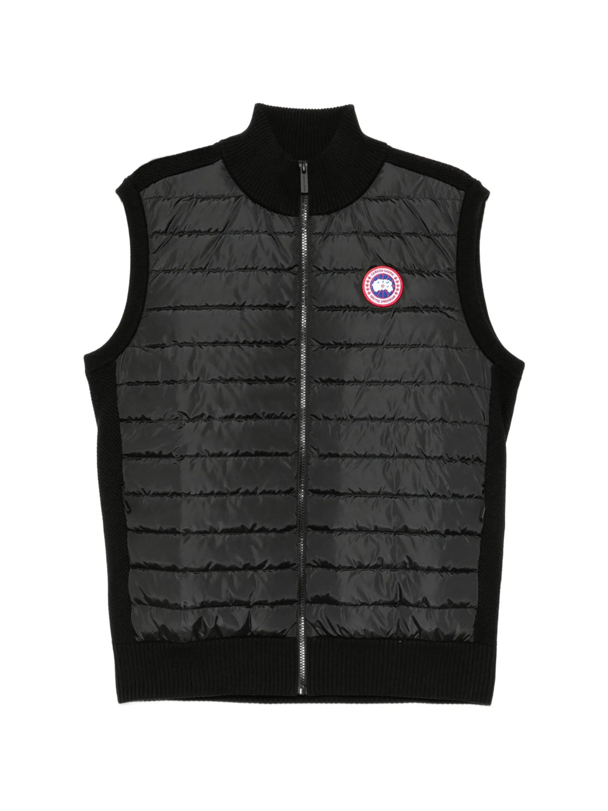 Hybridge knit vest