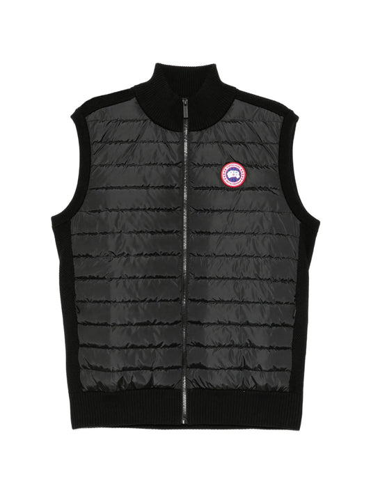 Hybridge knit vest