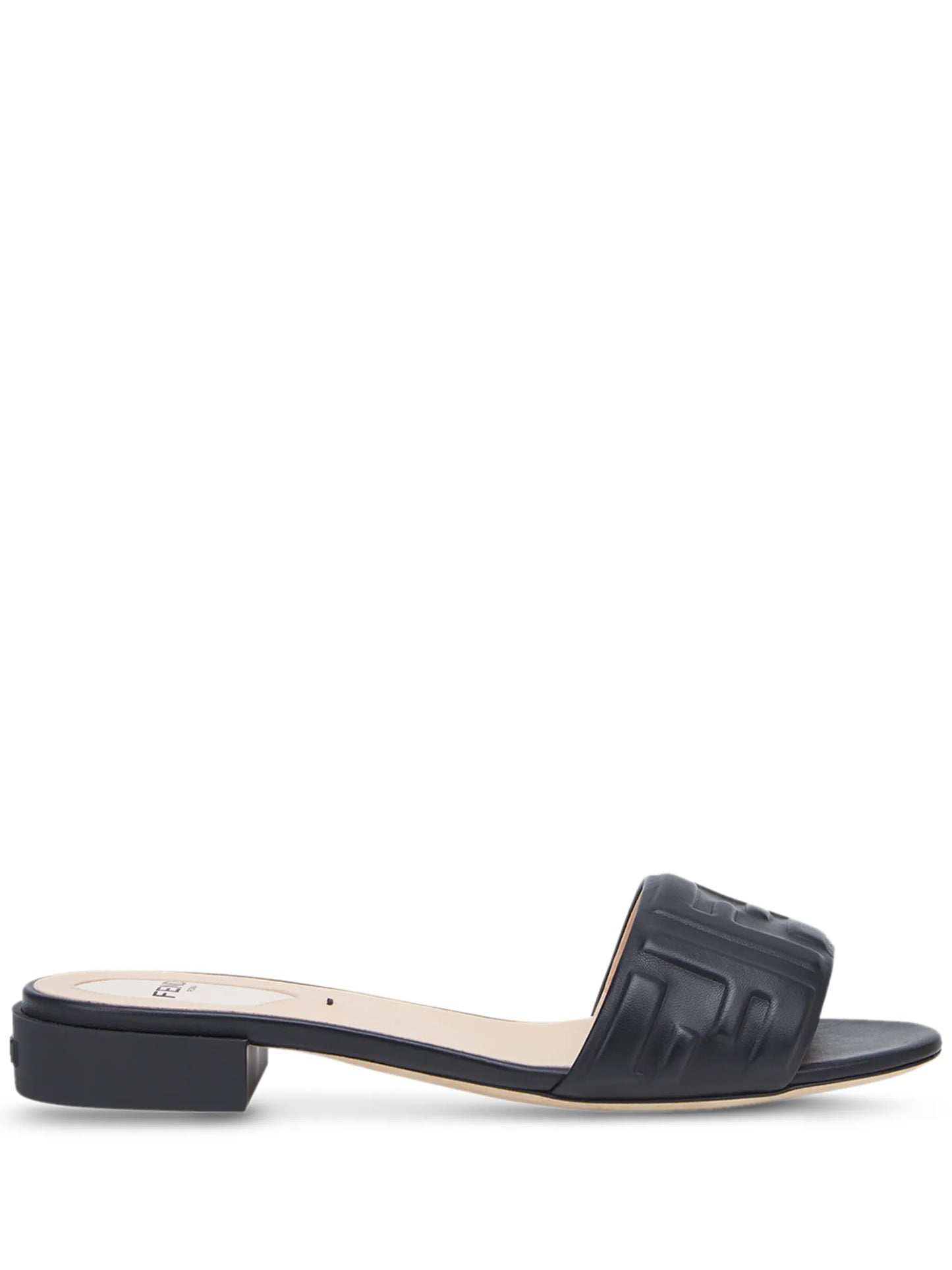 embossed FF-motif slip-on sandals