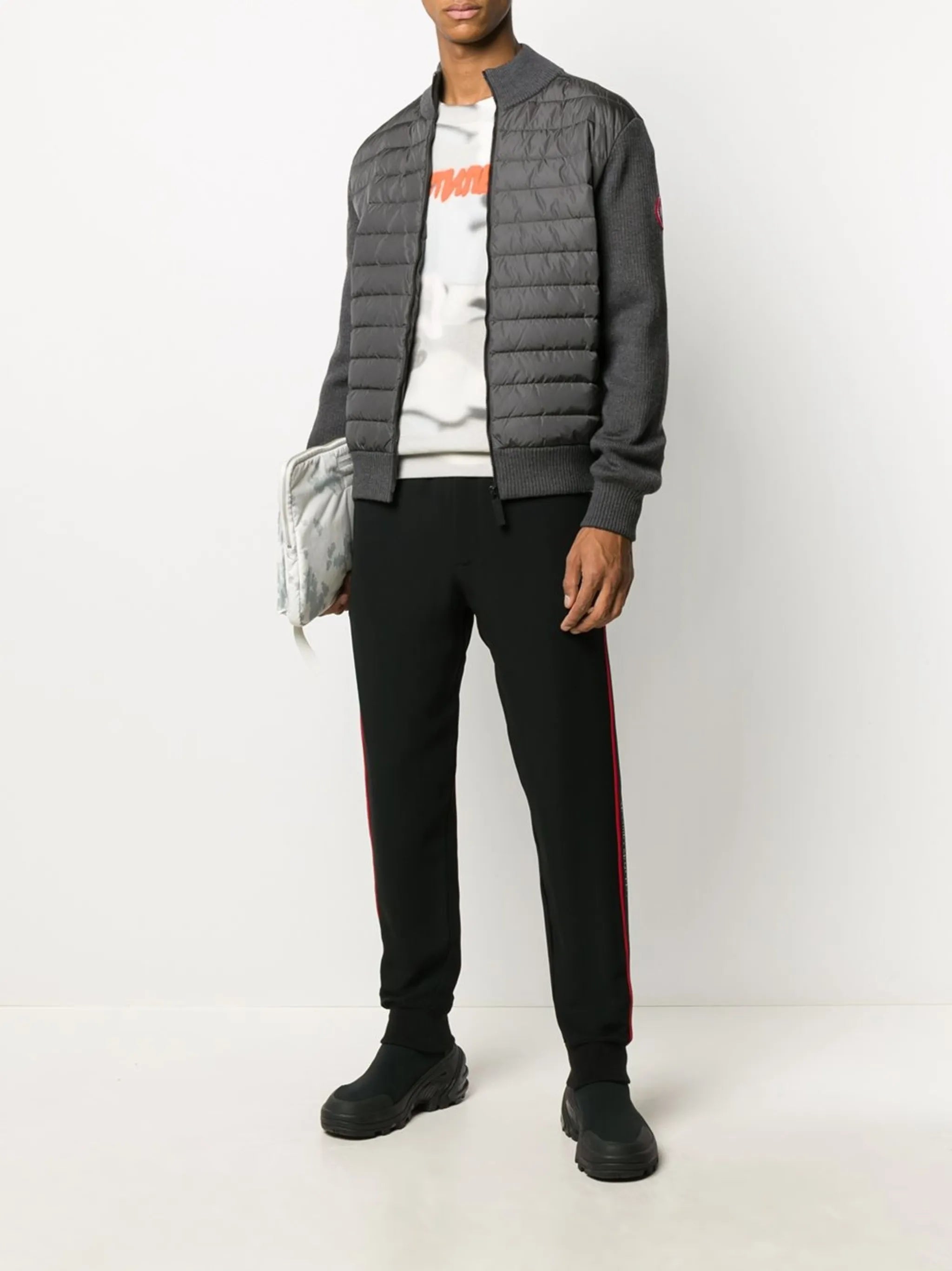 high-neck padded jacket