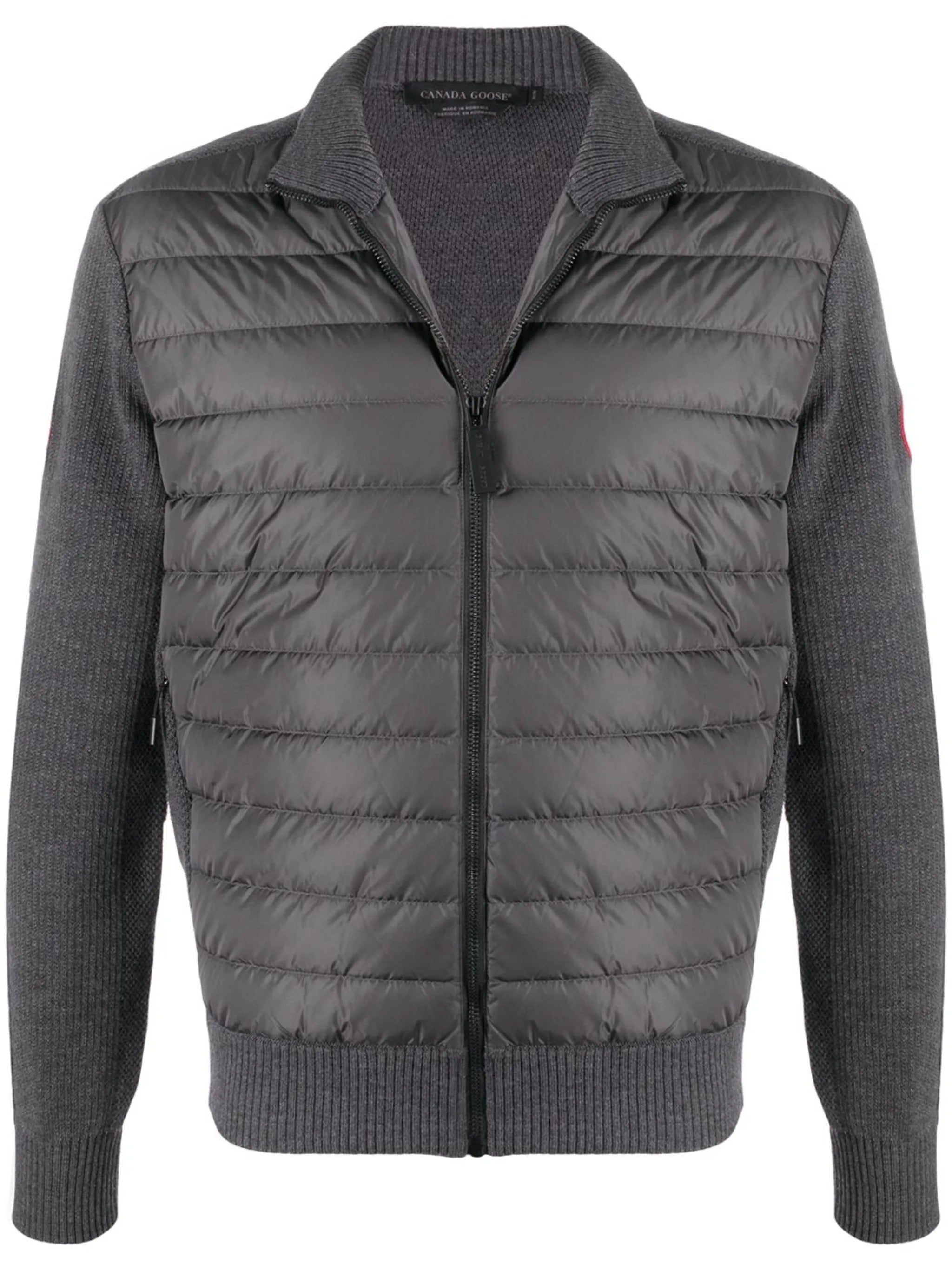 high-neck padded jacket