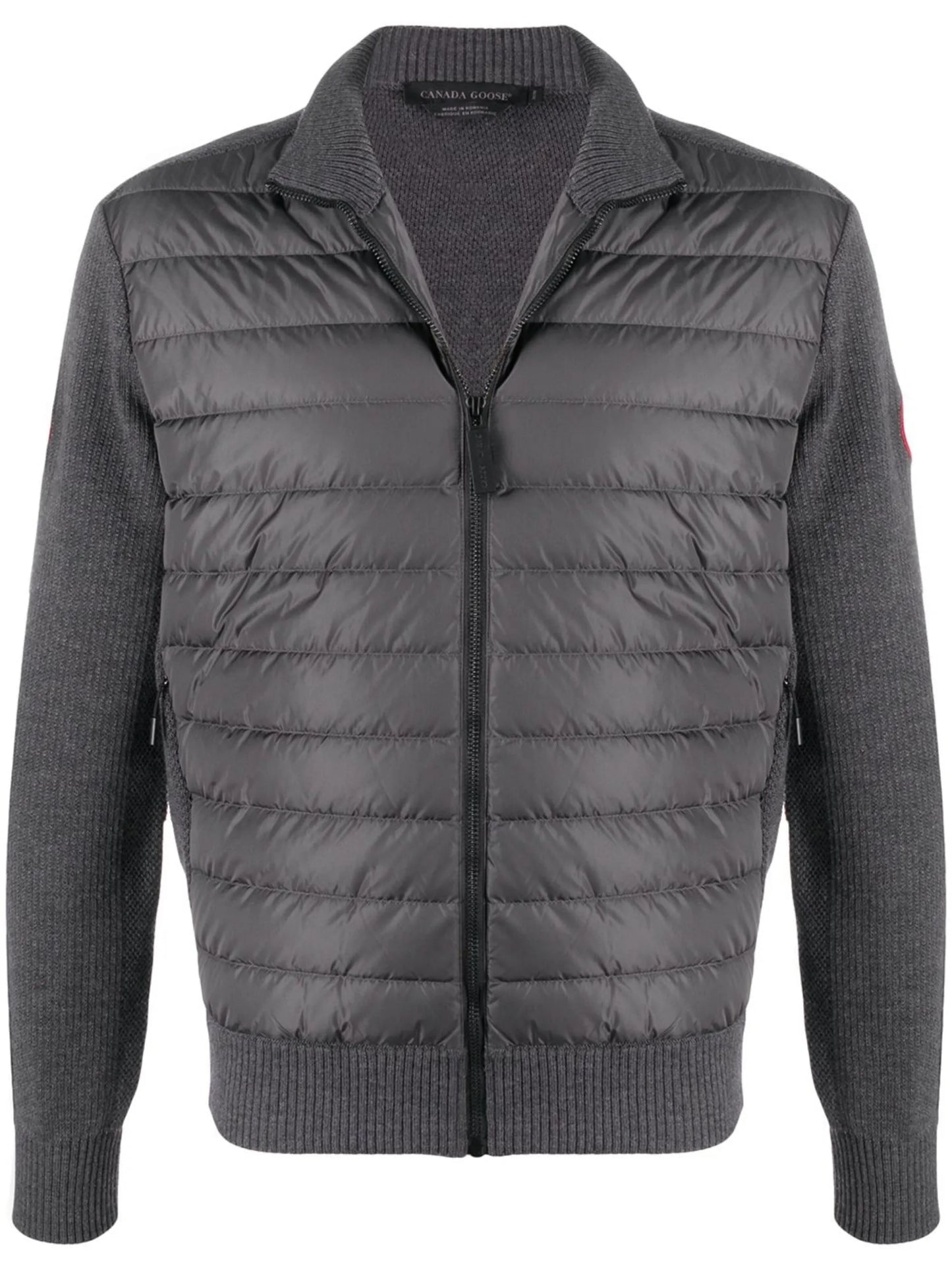 high-neck padded jacket