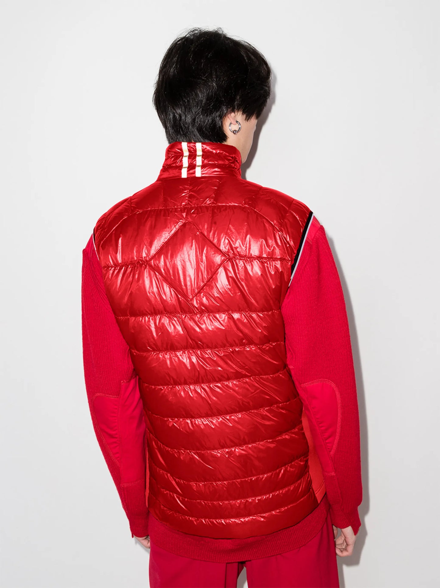 zip-up padded gilet