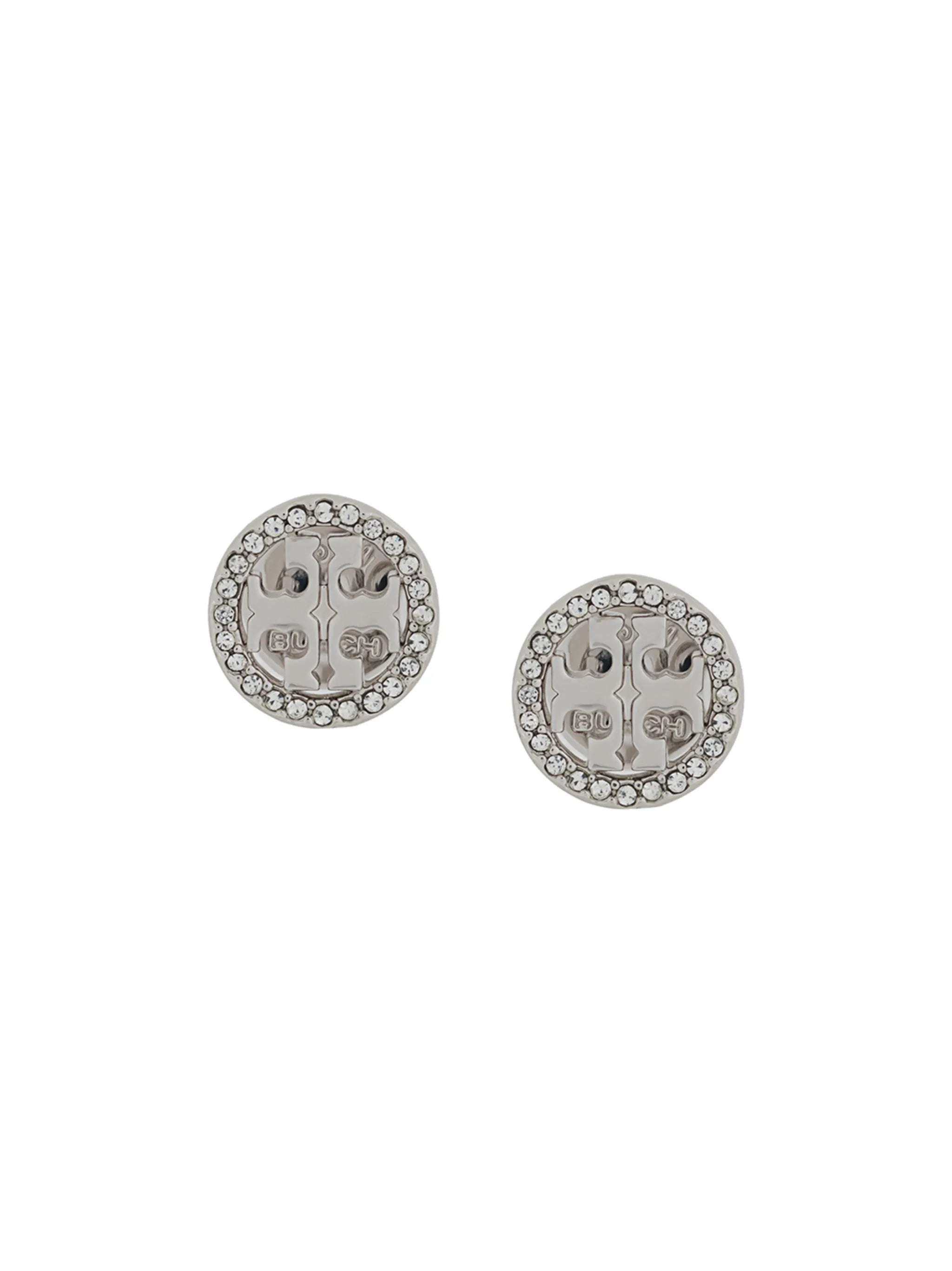 Icon pave stud earrings