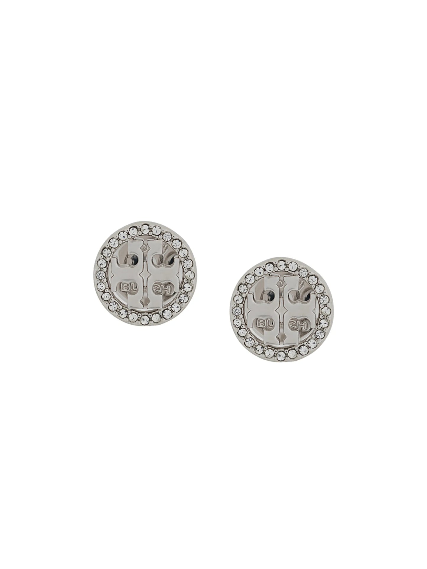 Icon pave stud earrings
