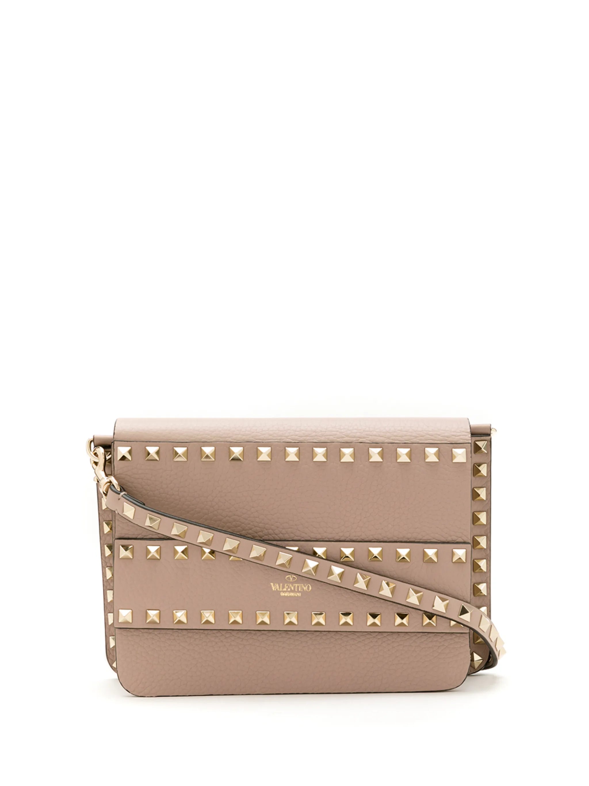 small Rockstud leather crossbody bag