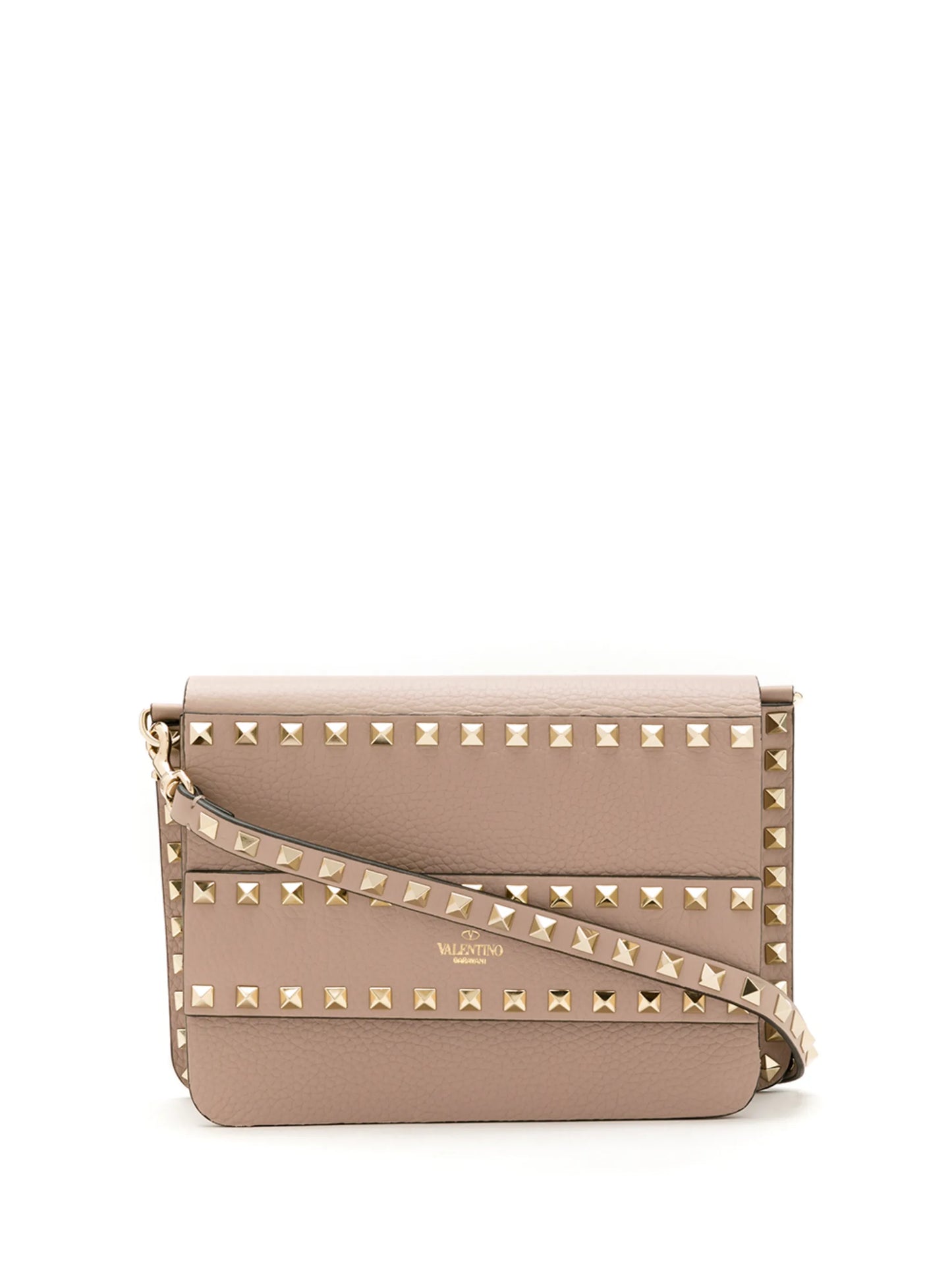 small Rockstud leather crossbody bag