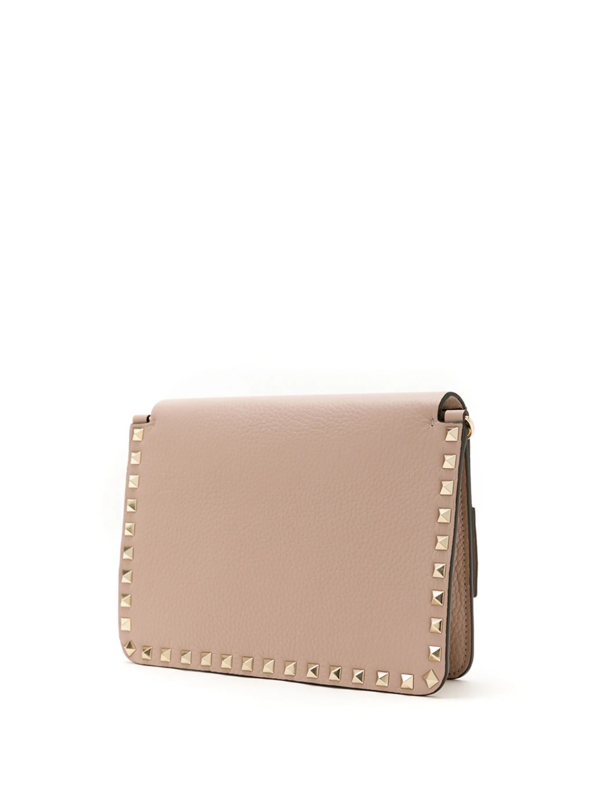 small Rockstud leather crossbody bag