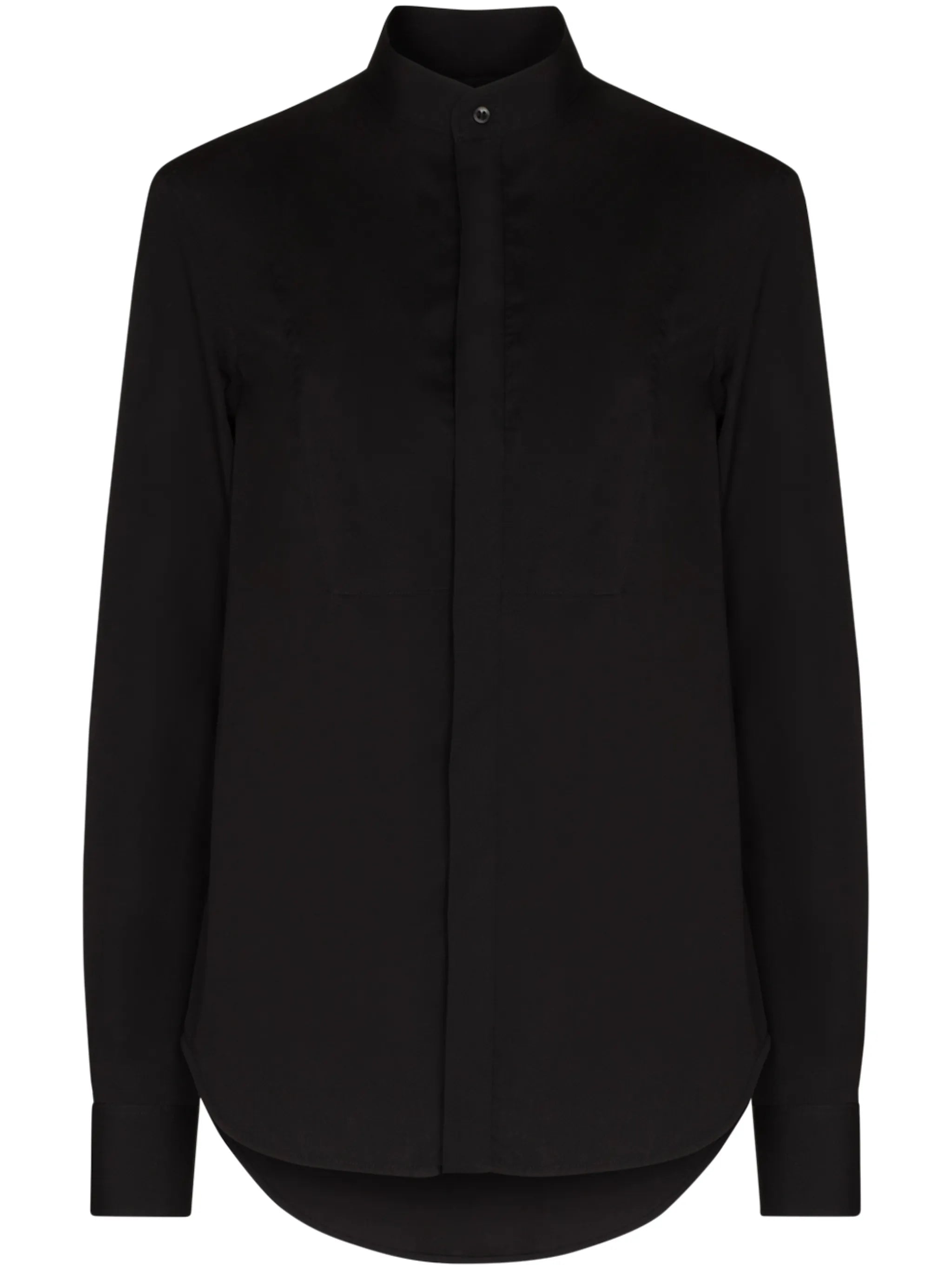 long-sleeve cotton shirt