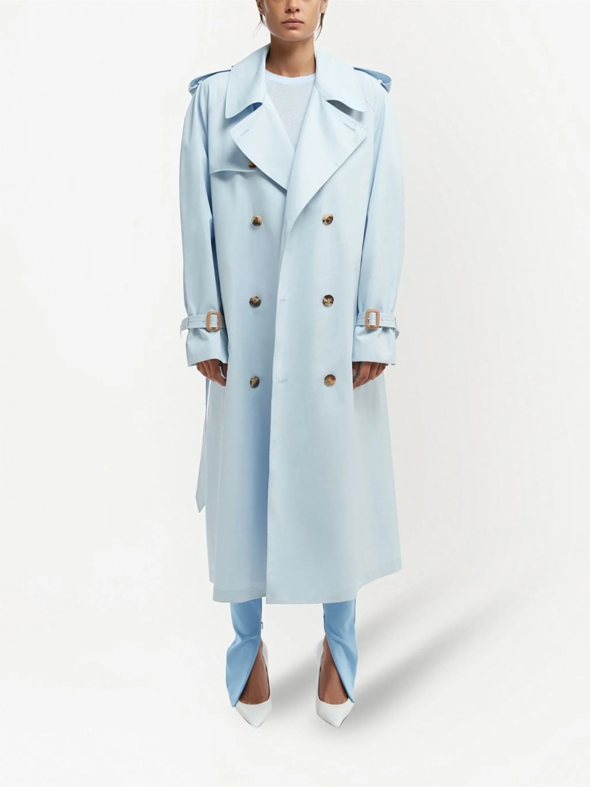 belted trench coat