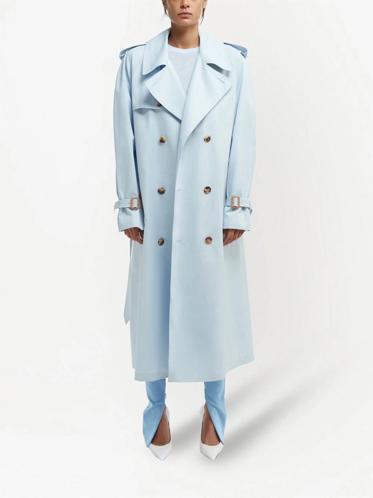 belted trench coat