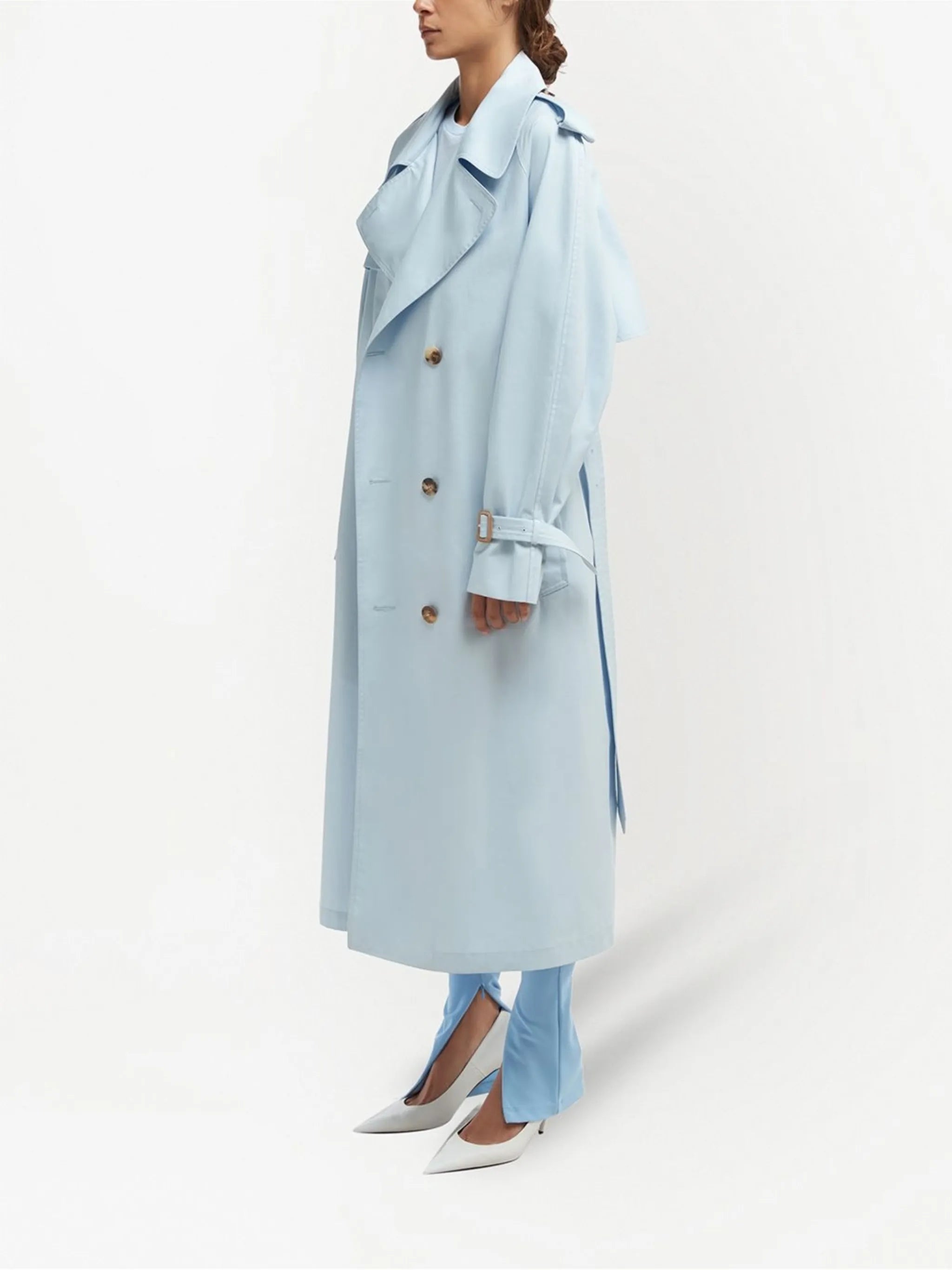 belted trench coat