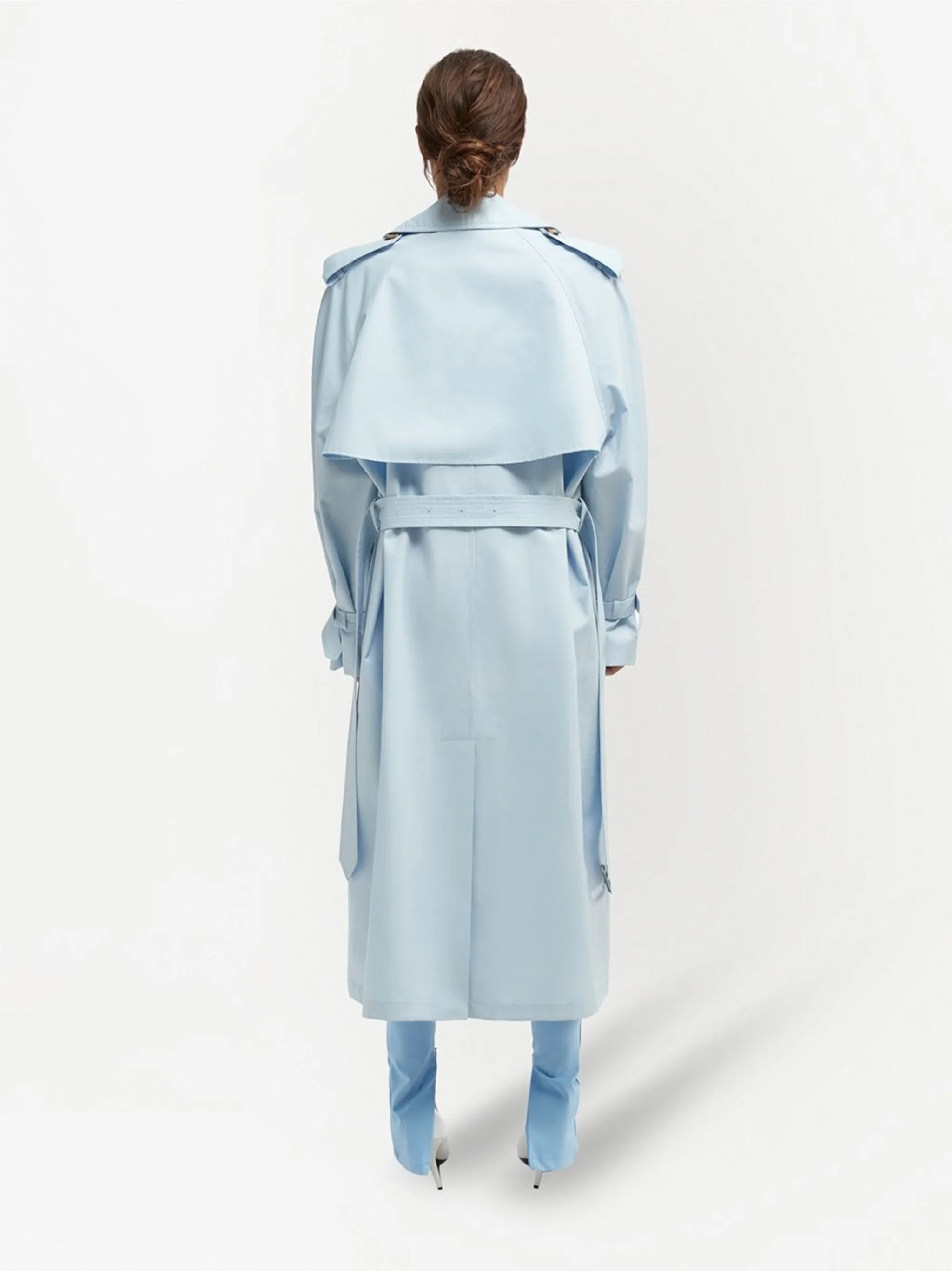belted trench coat