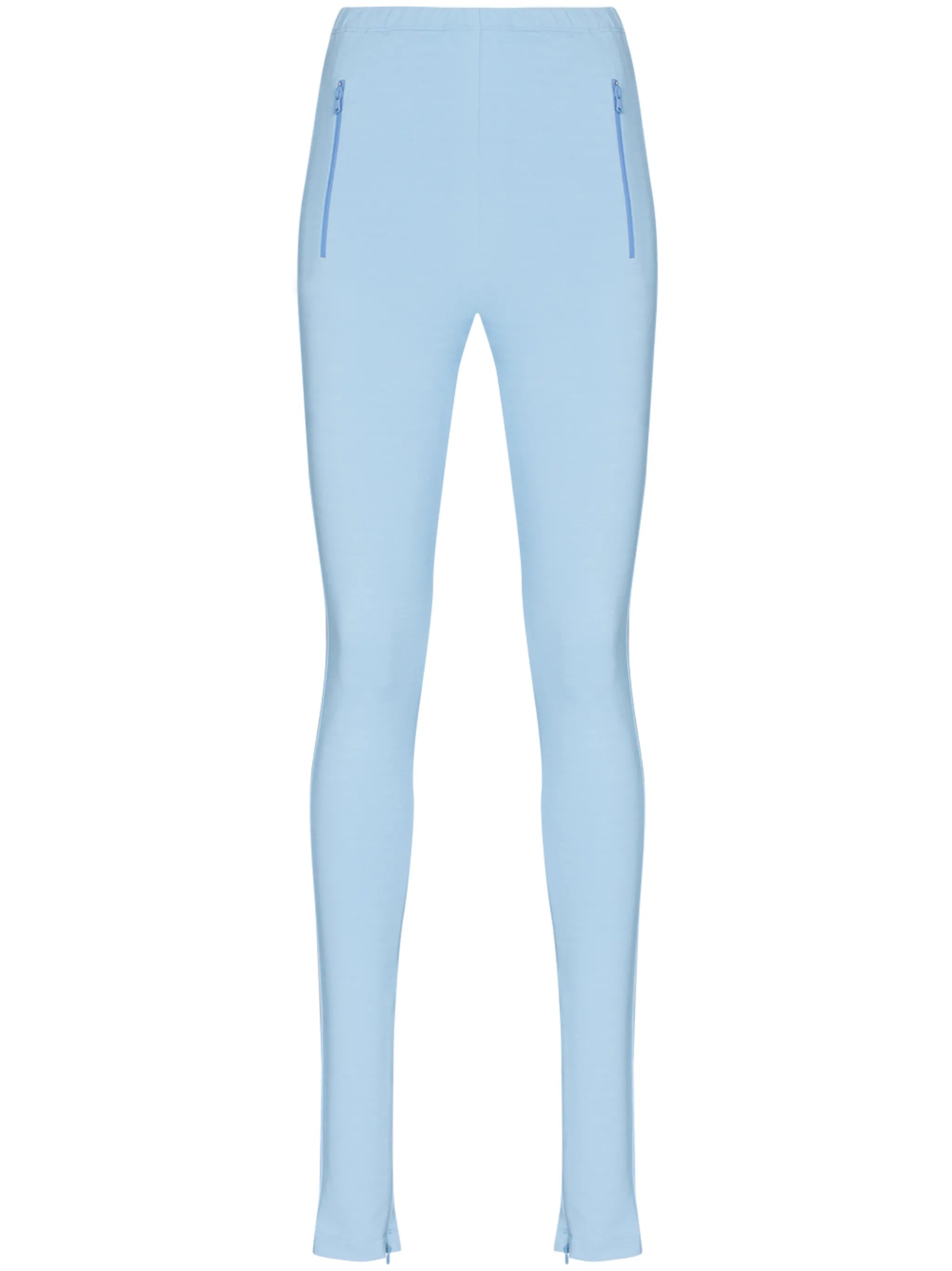 zip detail leggings