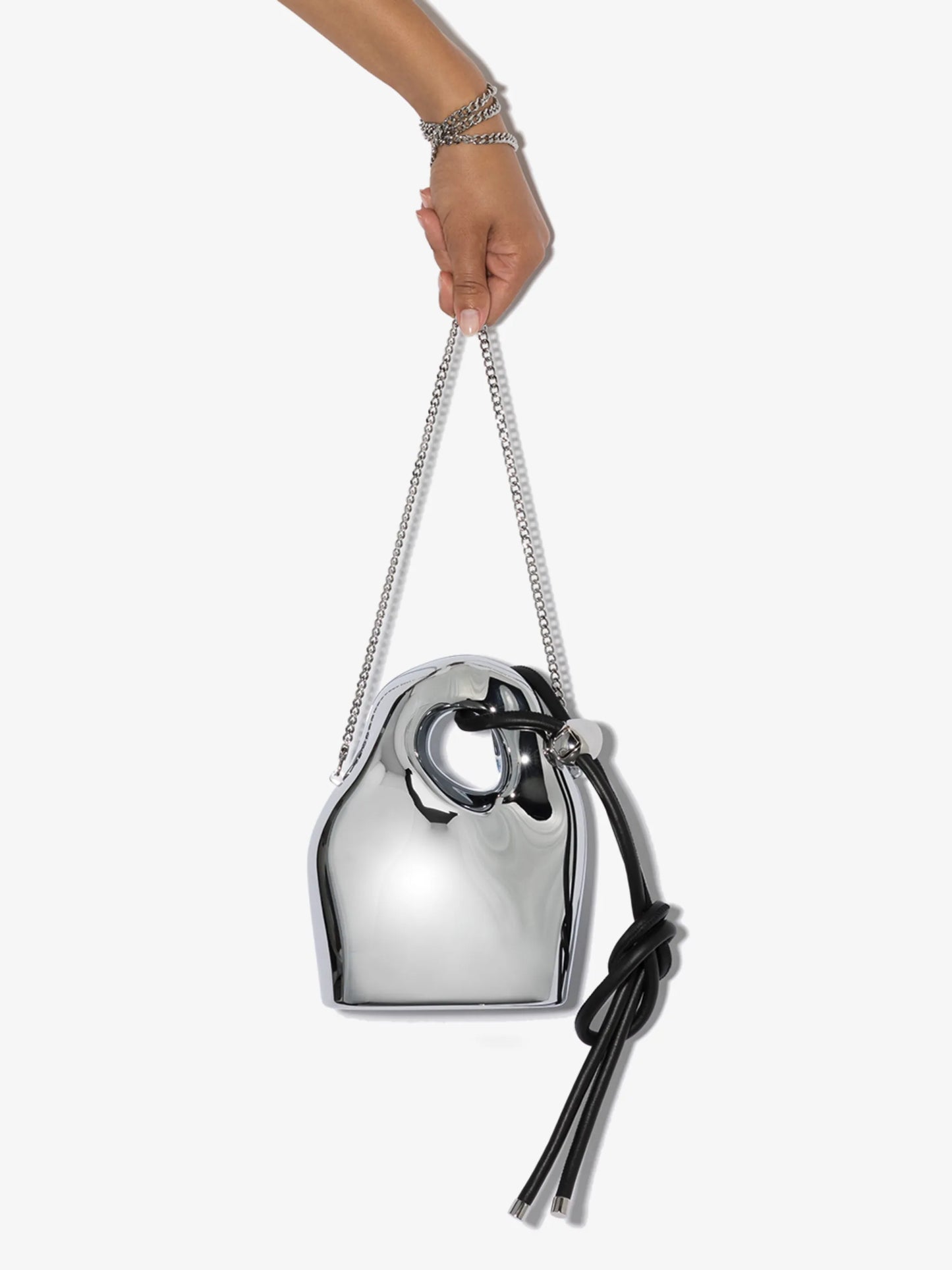 Ruby's Lost Stone sculptural shoulder bag