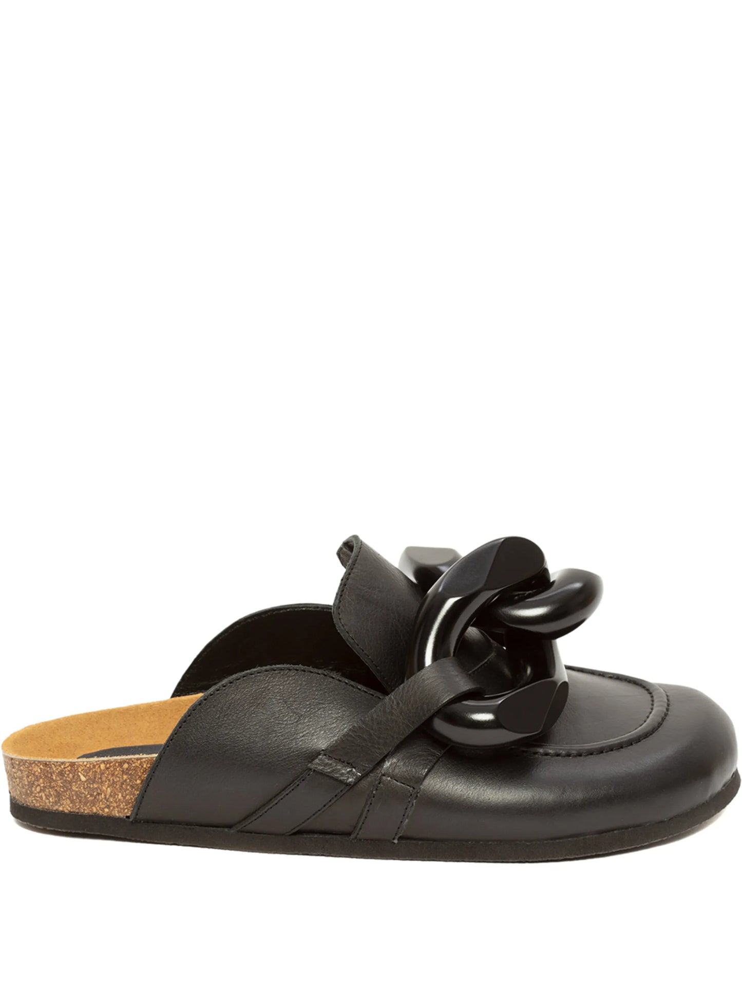Chain loafer mules