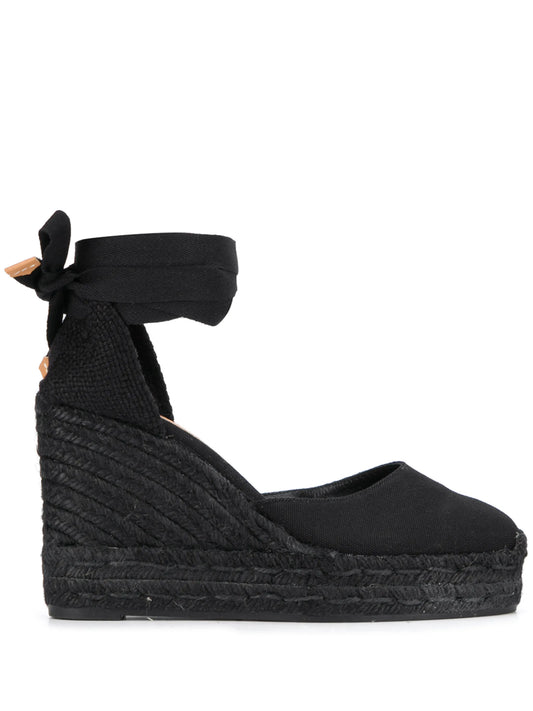 100mm woven espadrilles