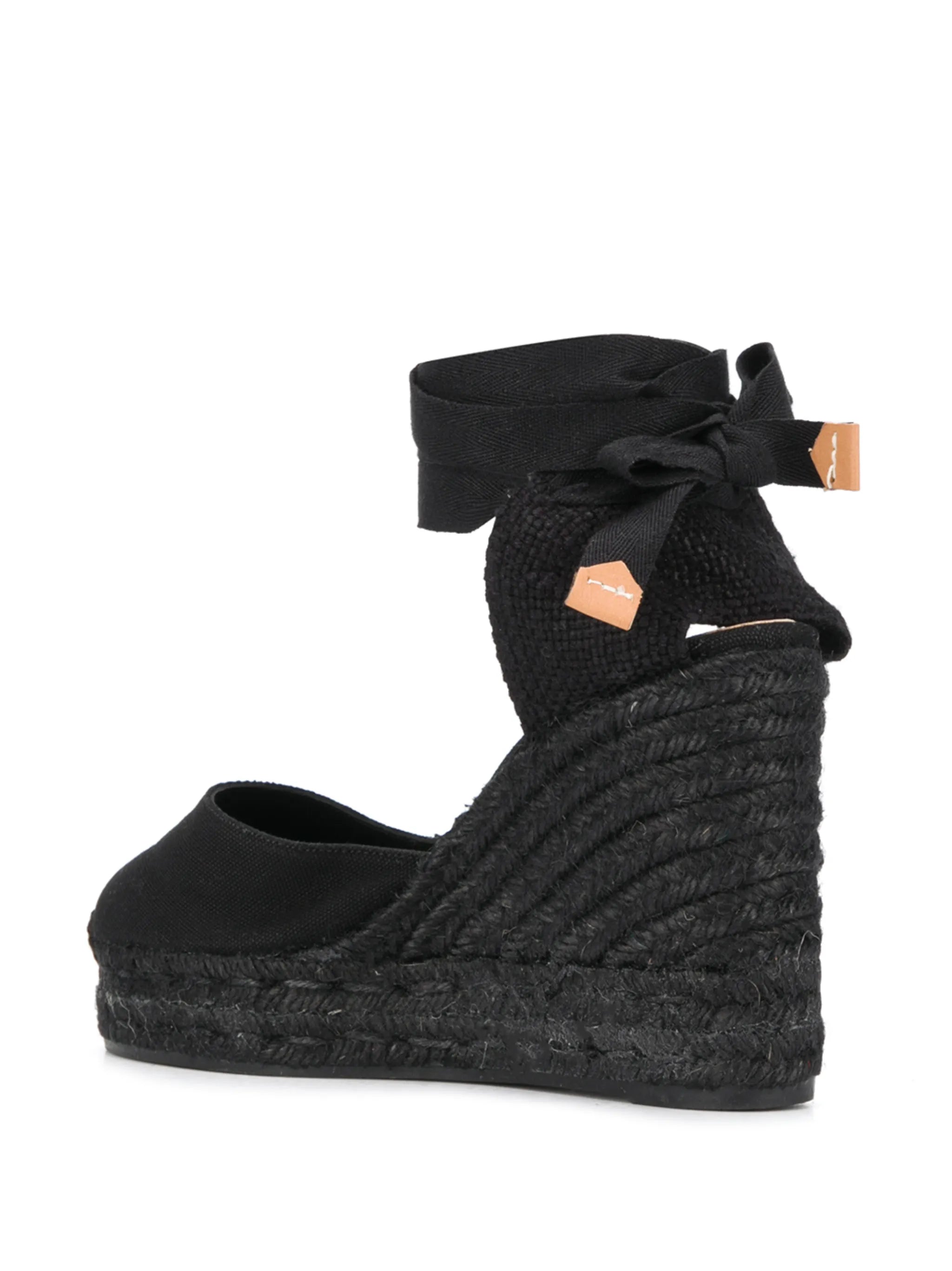 100mm woven espadrilles