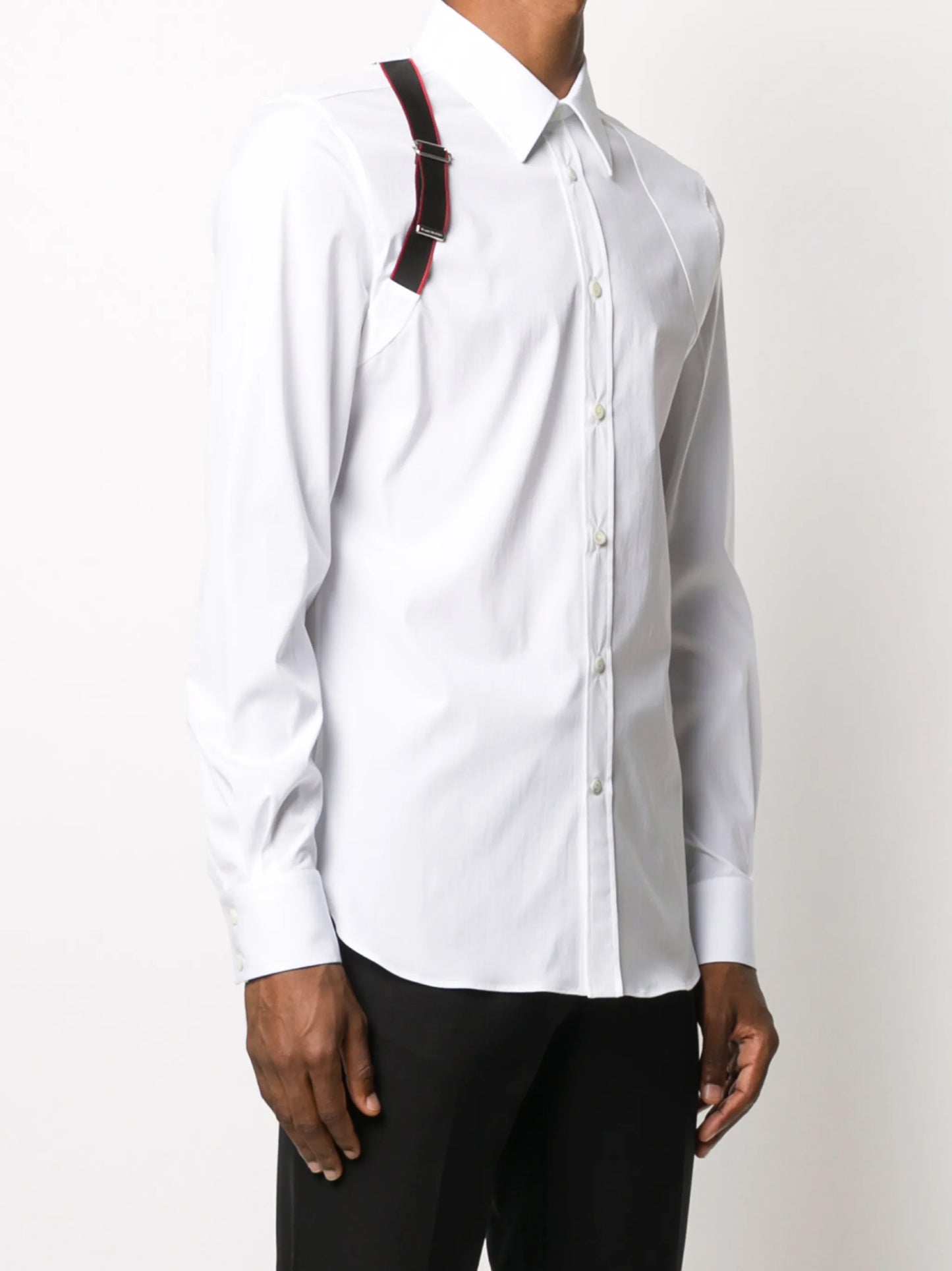 single brace detail shirt