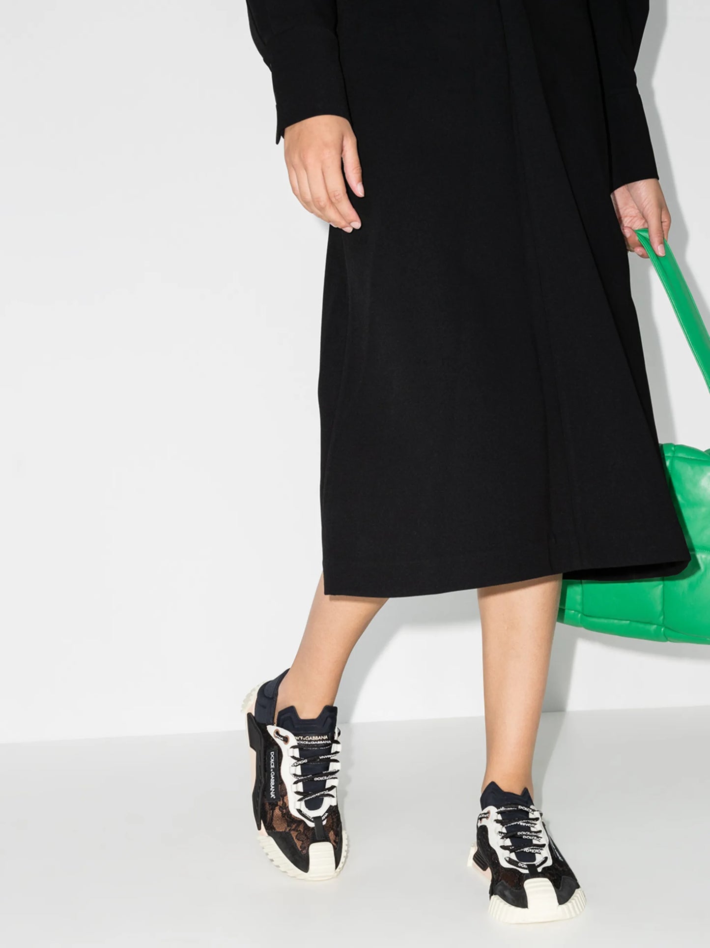 NS1 lace-detail sneakers
