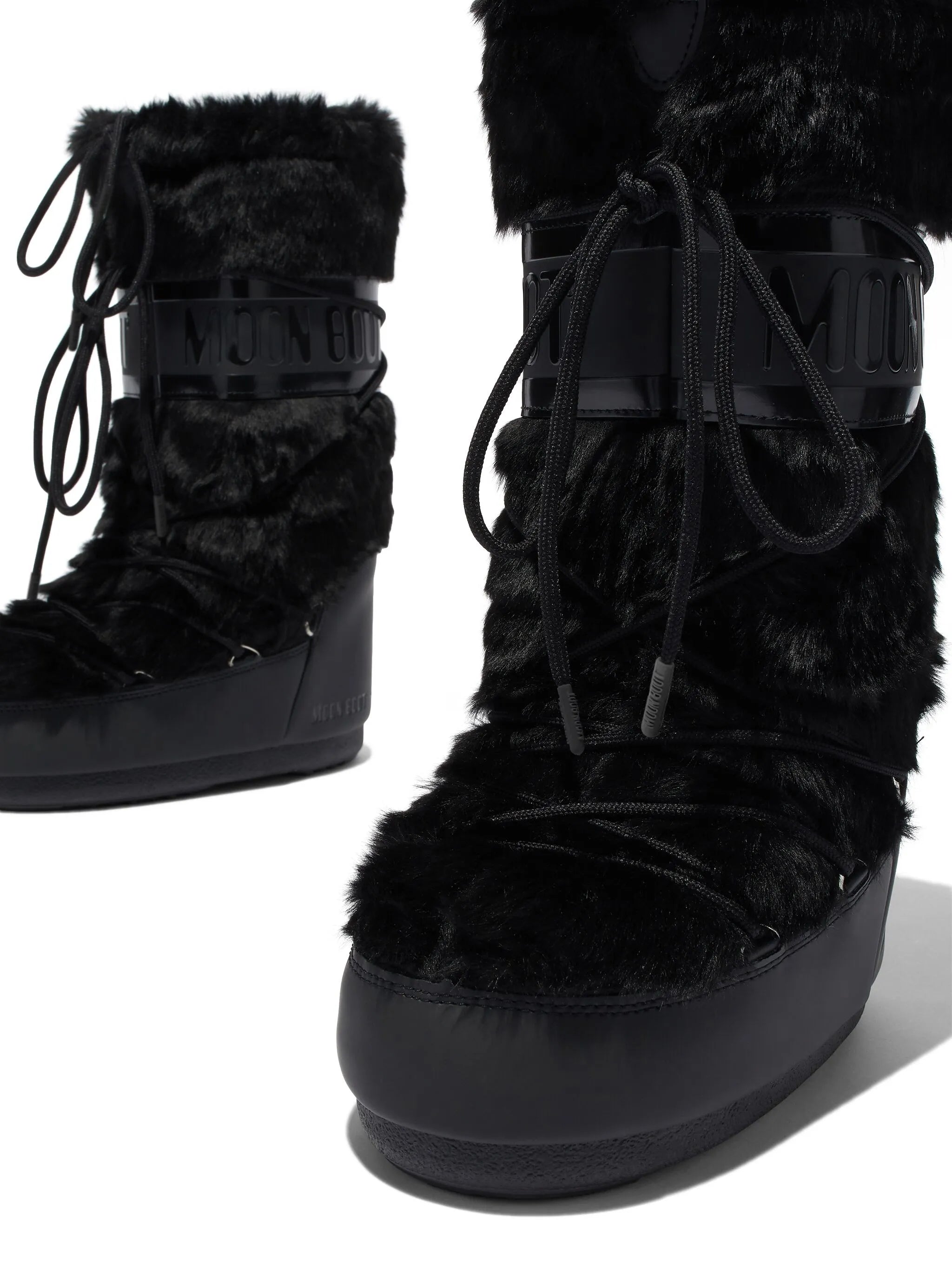 Icon faux-fur snow boots