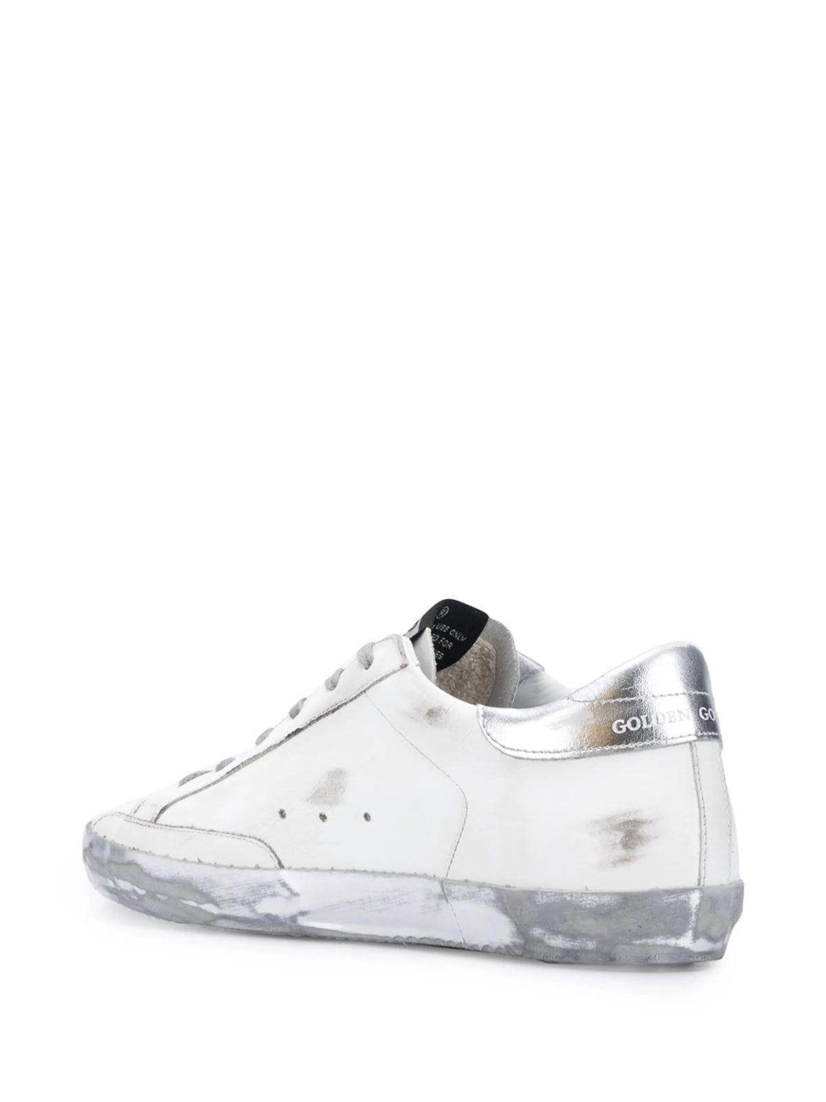 Super-Star sneakers with foxing and metal stud lettering