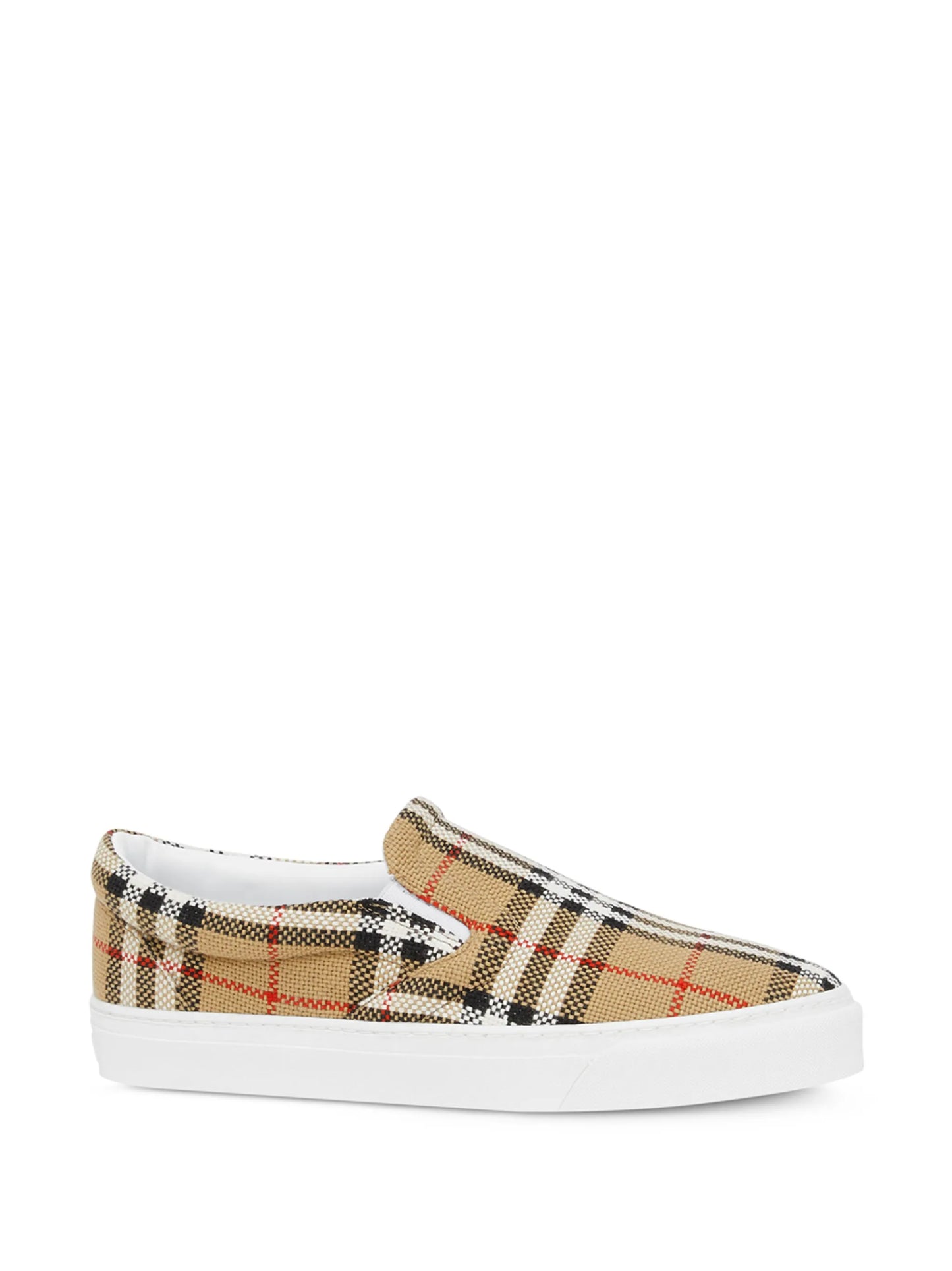 Vintage Check slip-on sneakers