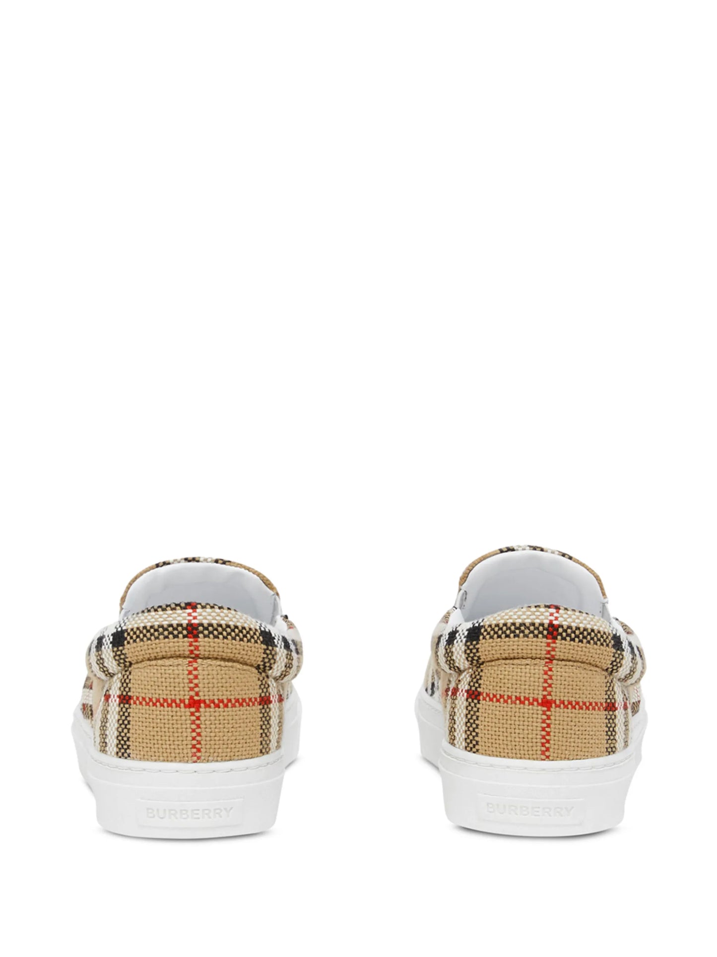 Vintage Check slip-on sneakers