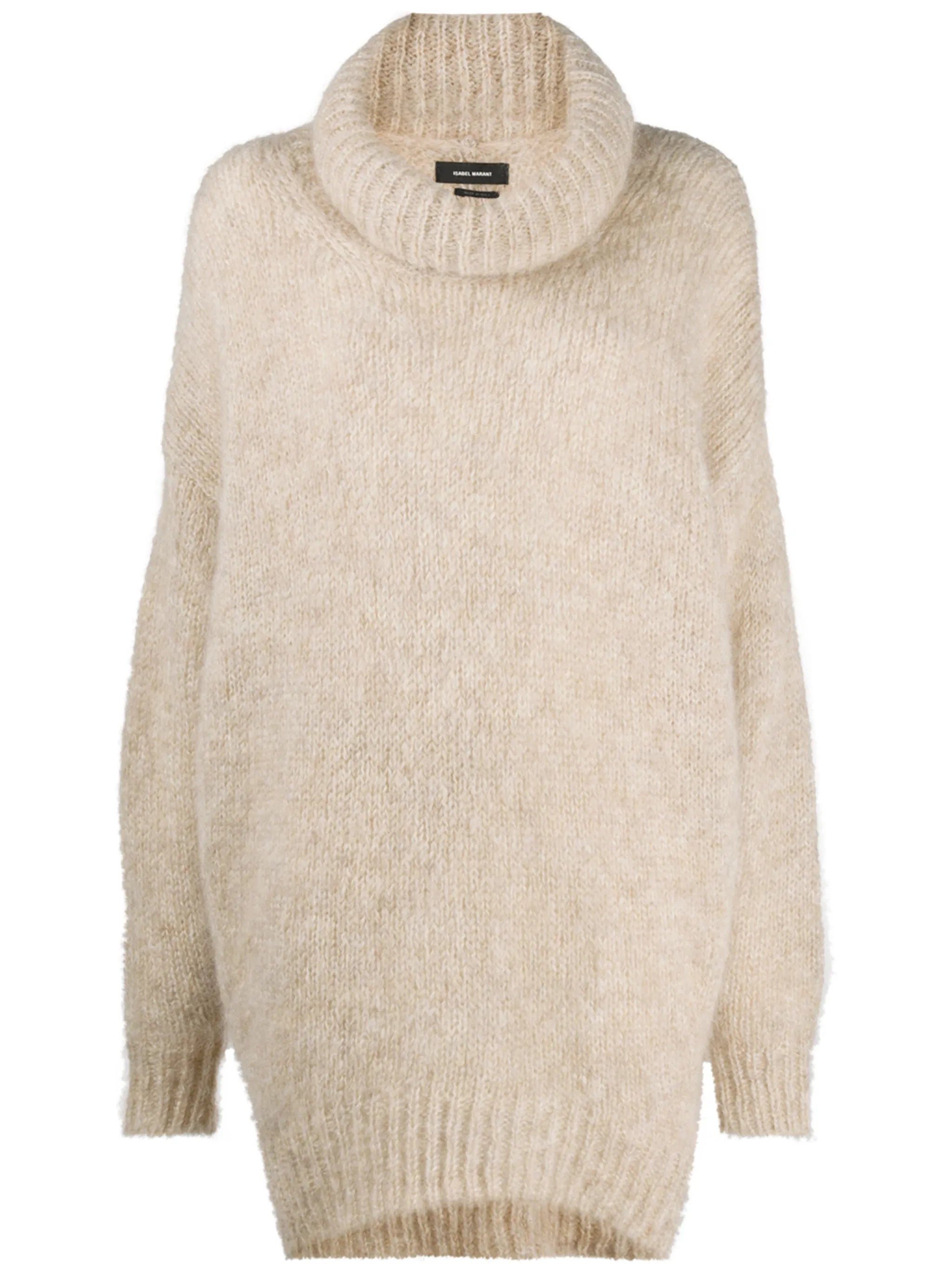 oversized roll neck jumper