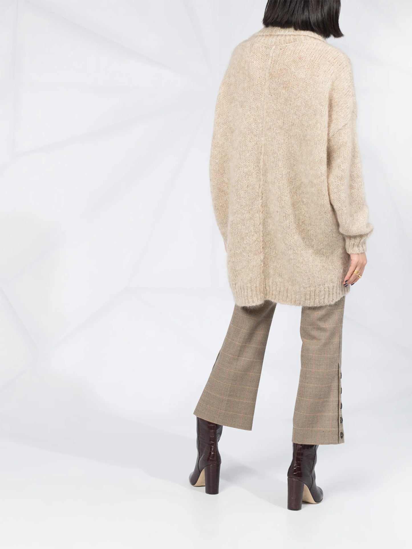 oversized roll neck jumper