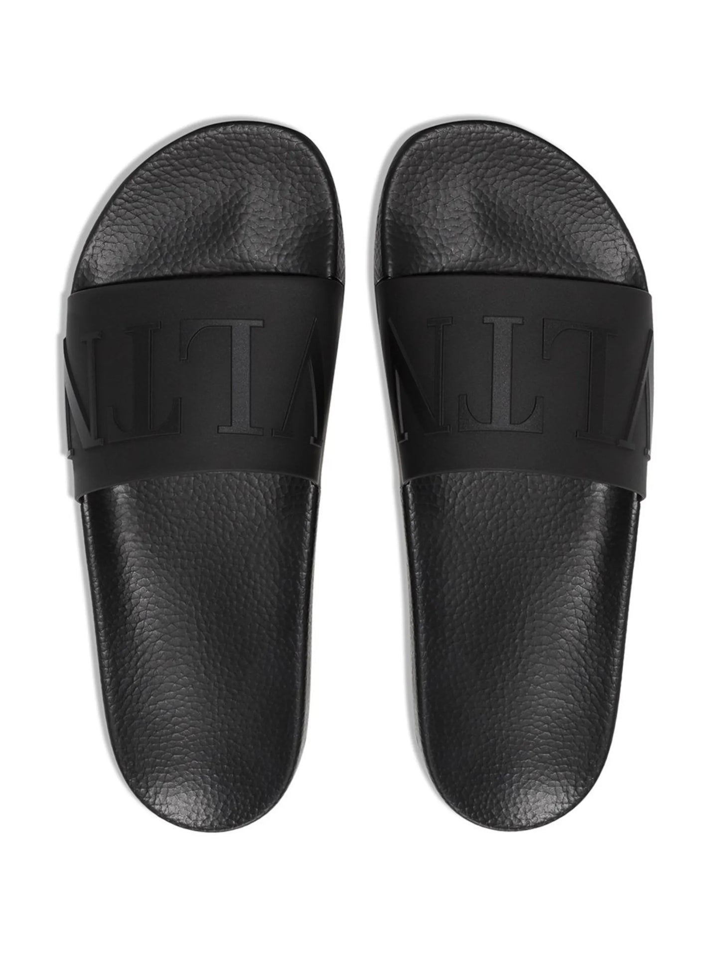 embossed-logo flip-flops