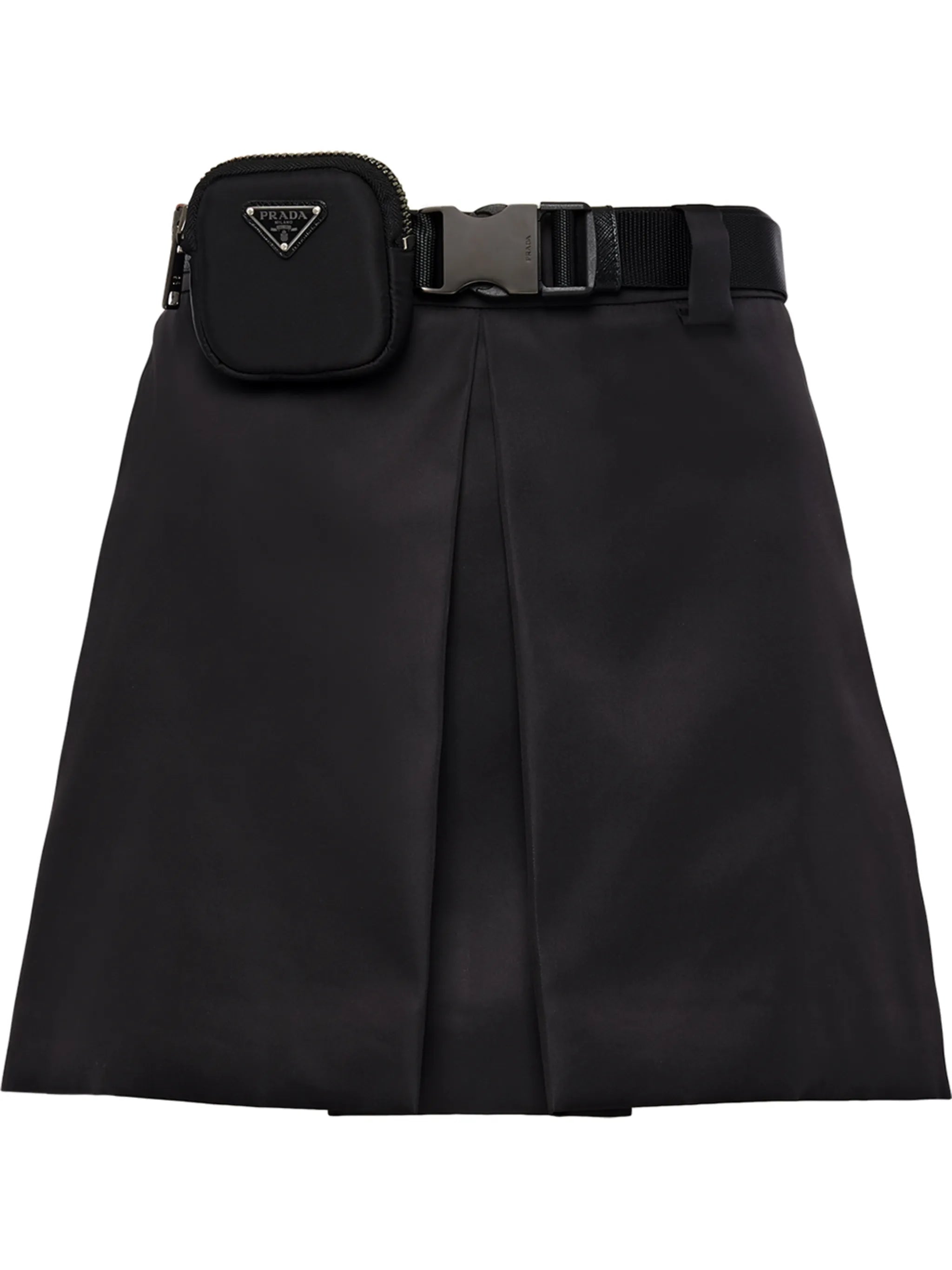 A-line mini skirt
