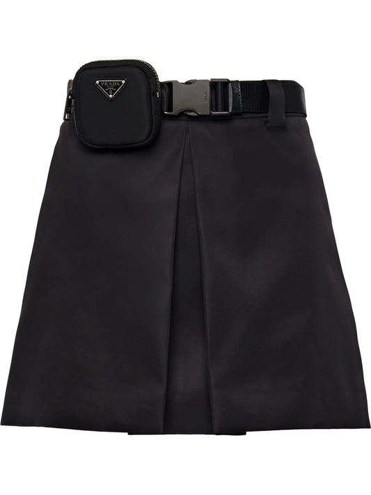 A-line mini skirt