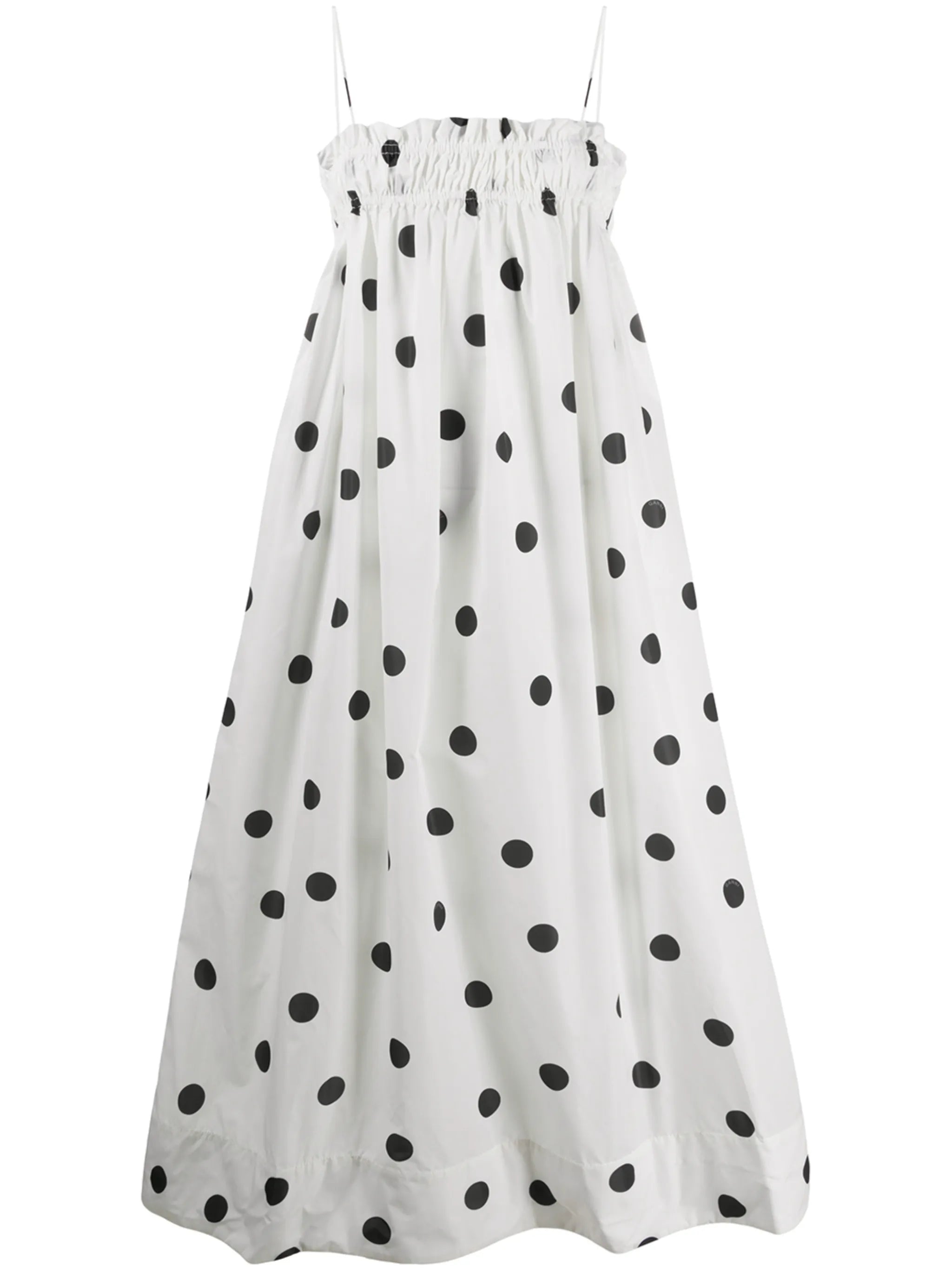 polka dot tent dress