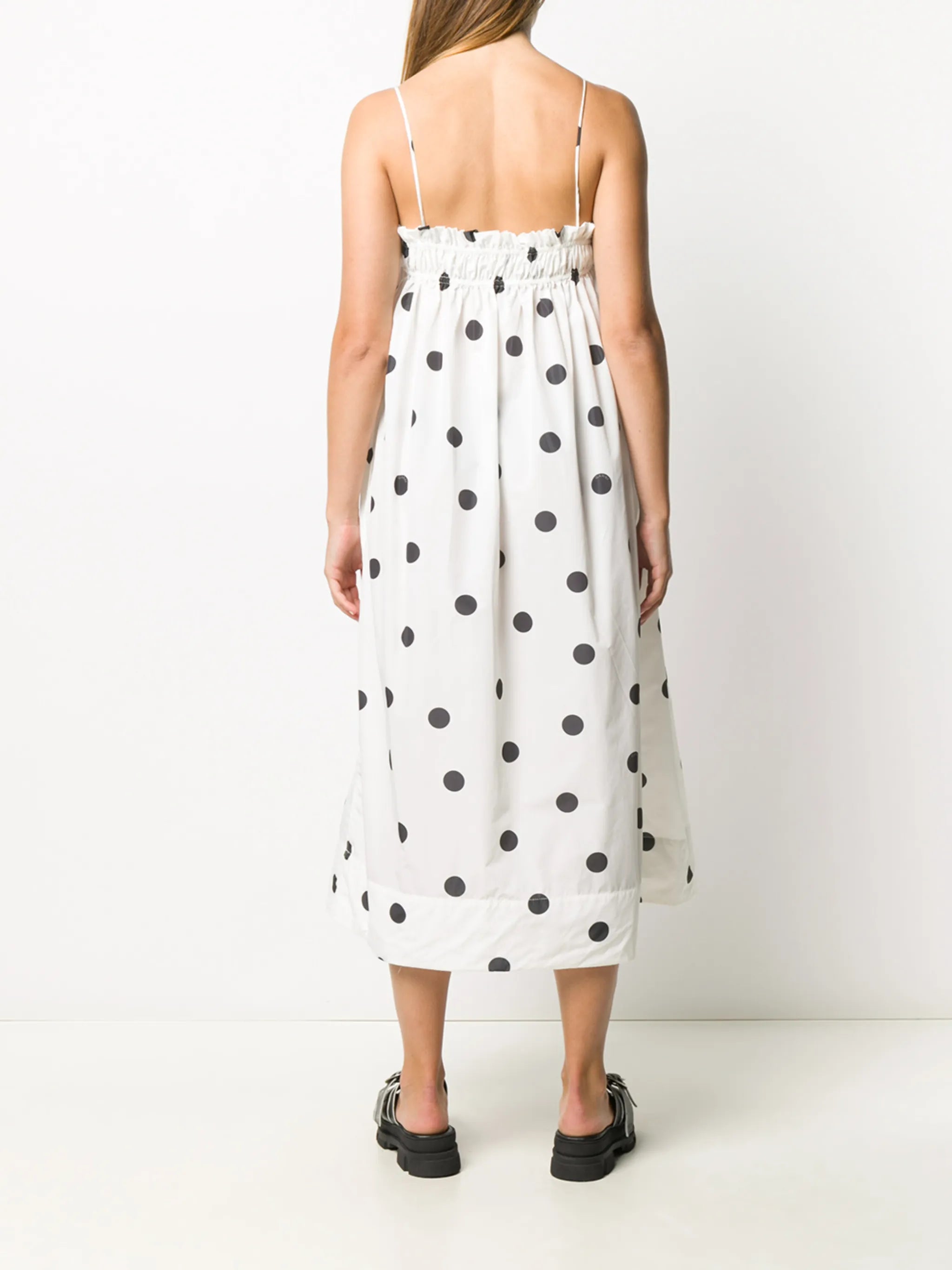 polka dot tent dress