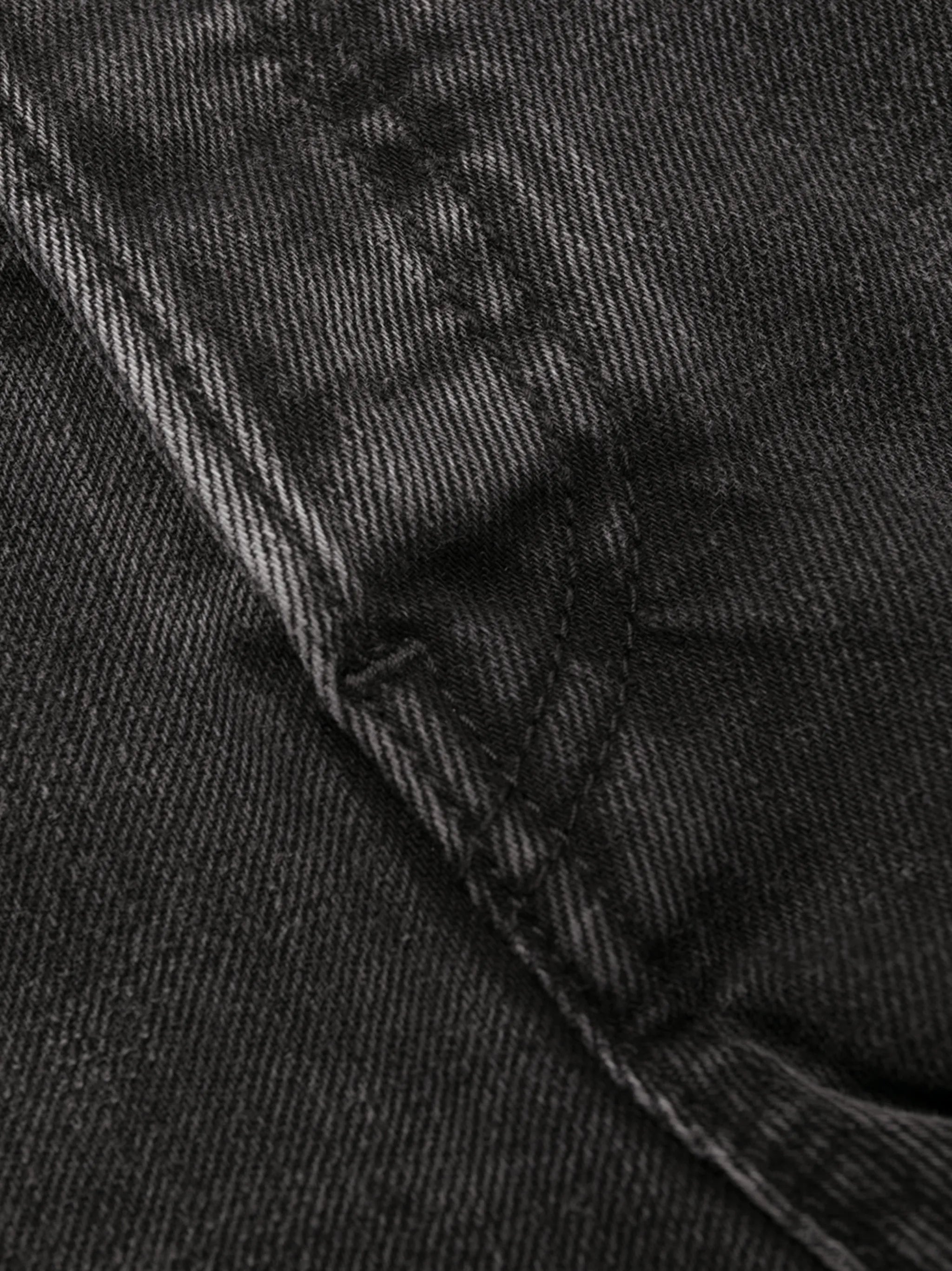 contrast panel jeans
