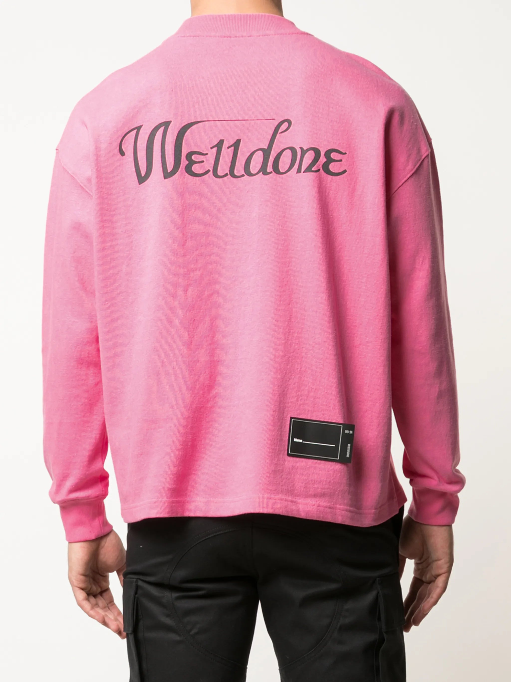 logo print crewneck sweatshirt