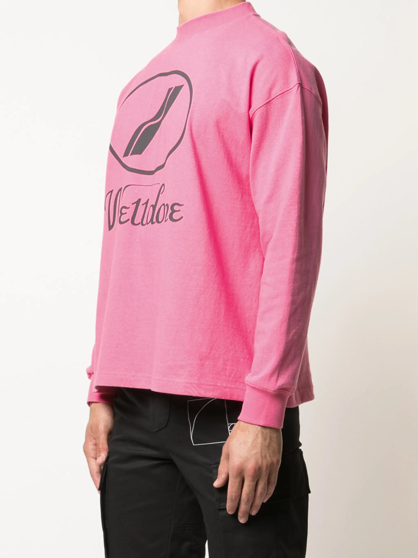 logo print crewneck sweatshirt