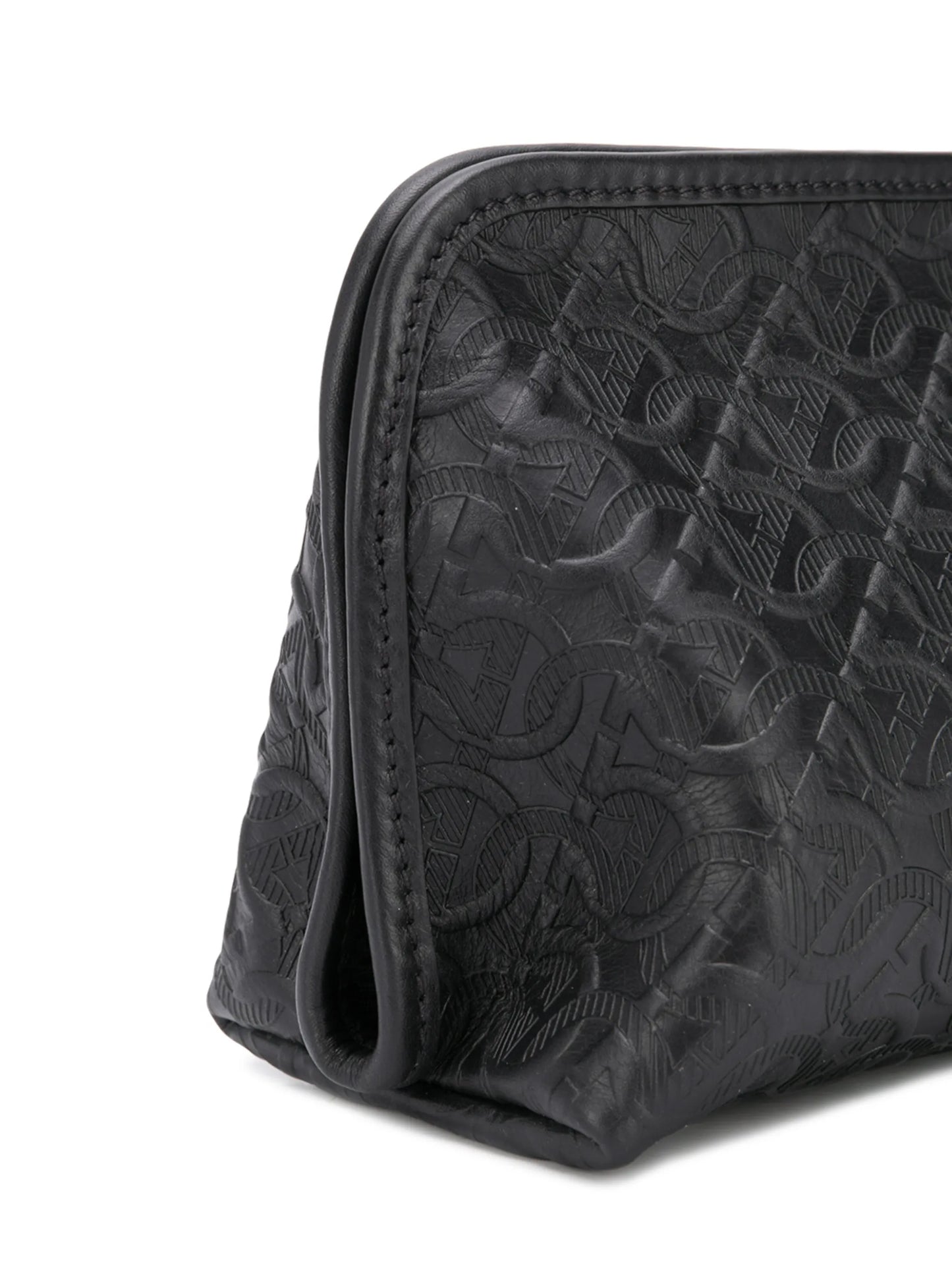 Gancini Embossed Leather shoe care set