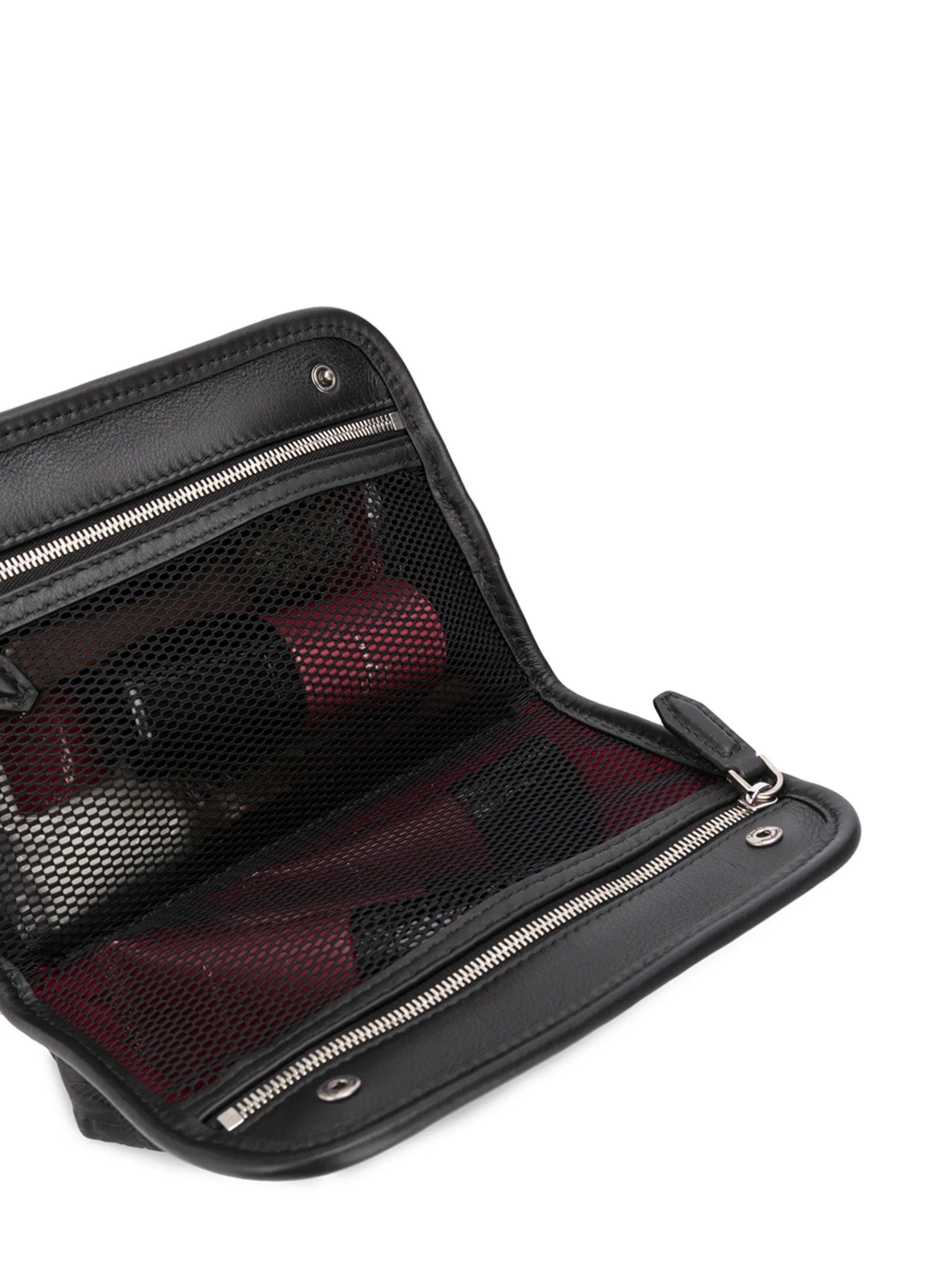 Gancini Embossed Leather shoe care set