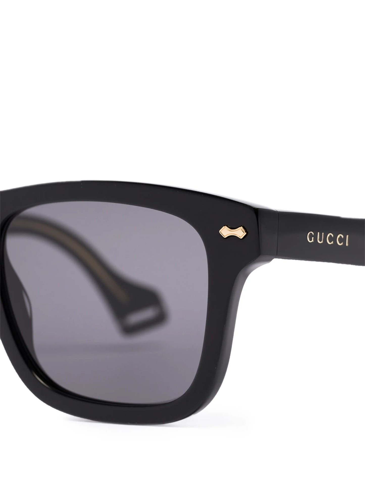 square-frame logo-embossed sunglasses
