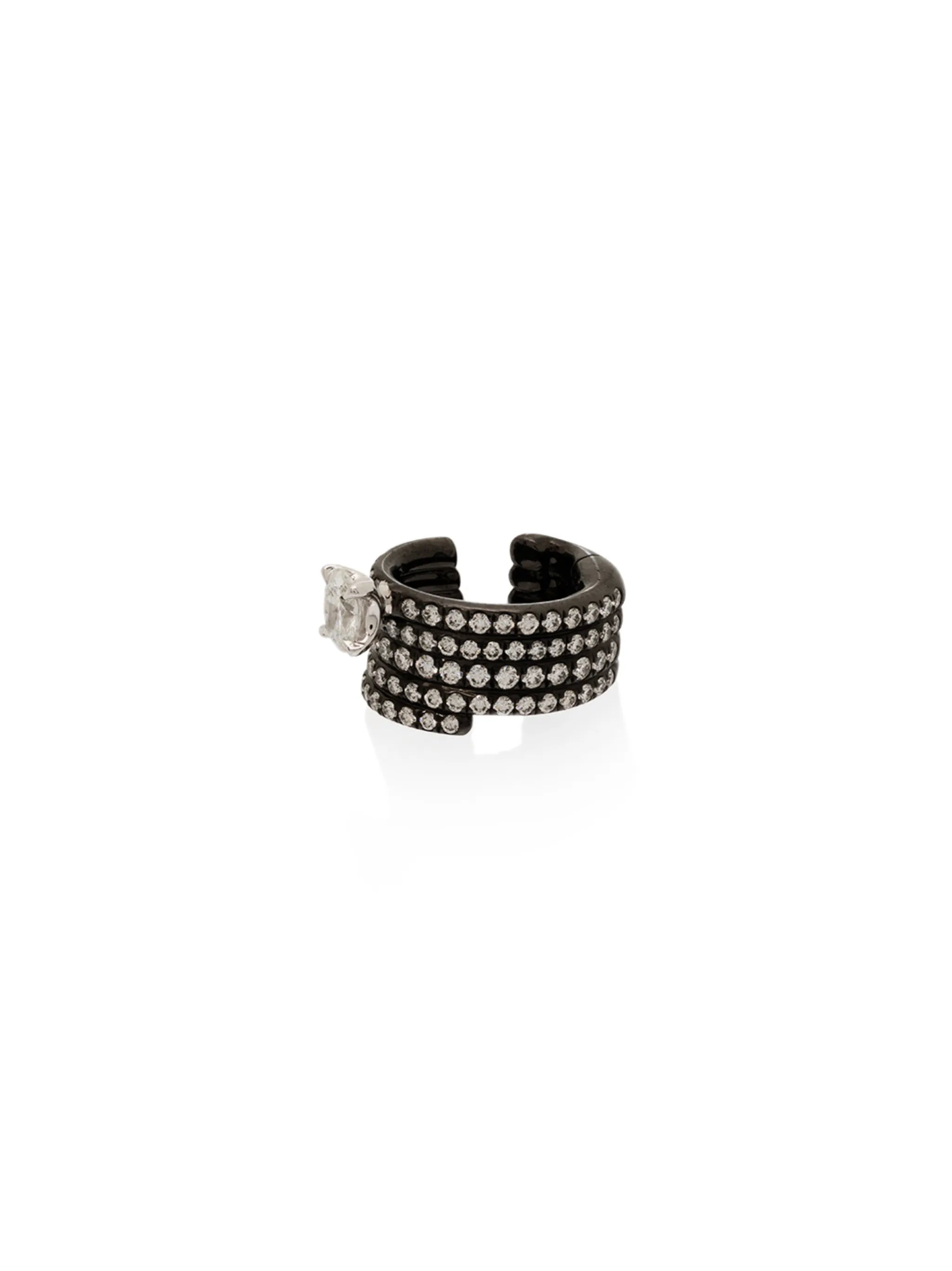 Blast diamond ear cuff