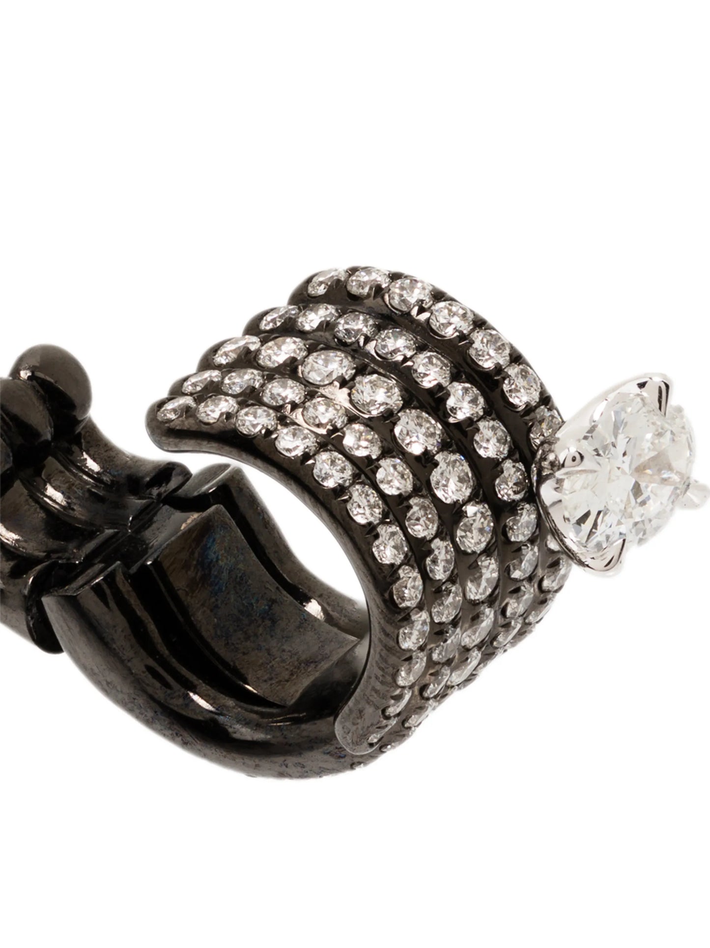 Blast diamond ear cuff