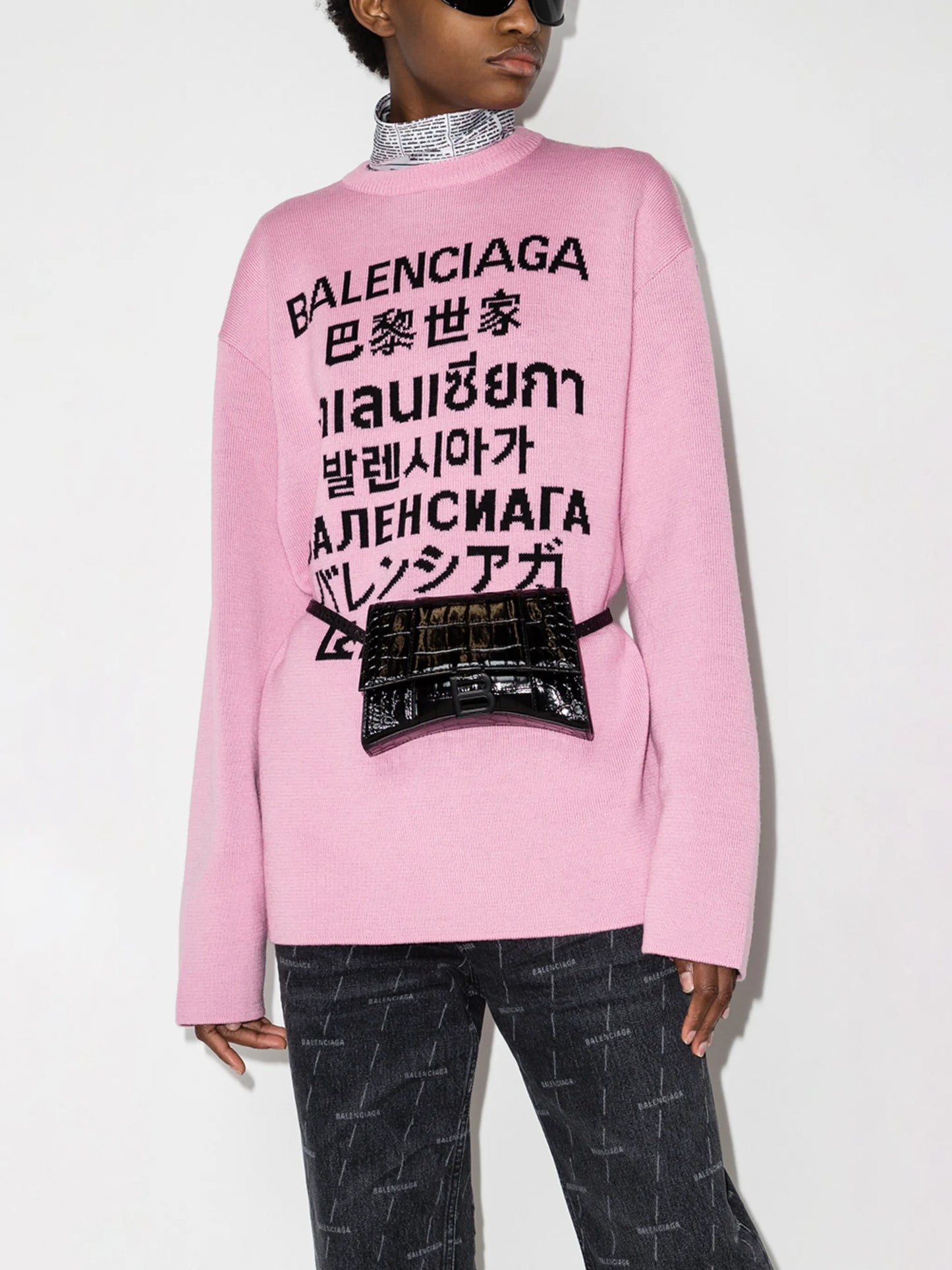 jacquard languages-logo jumper