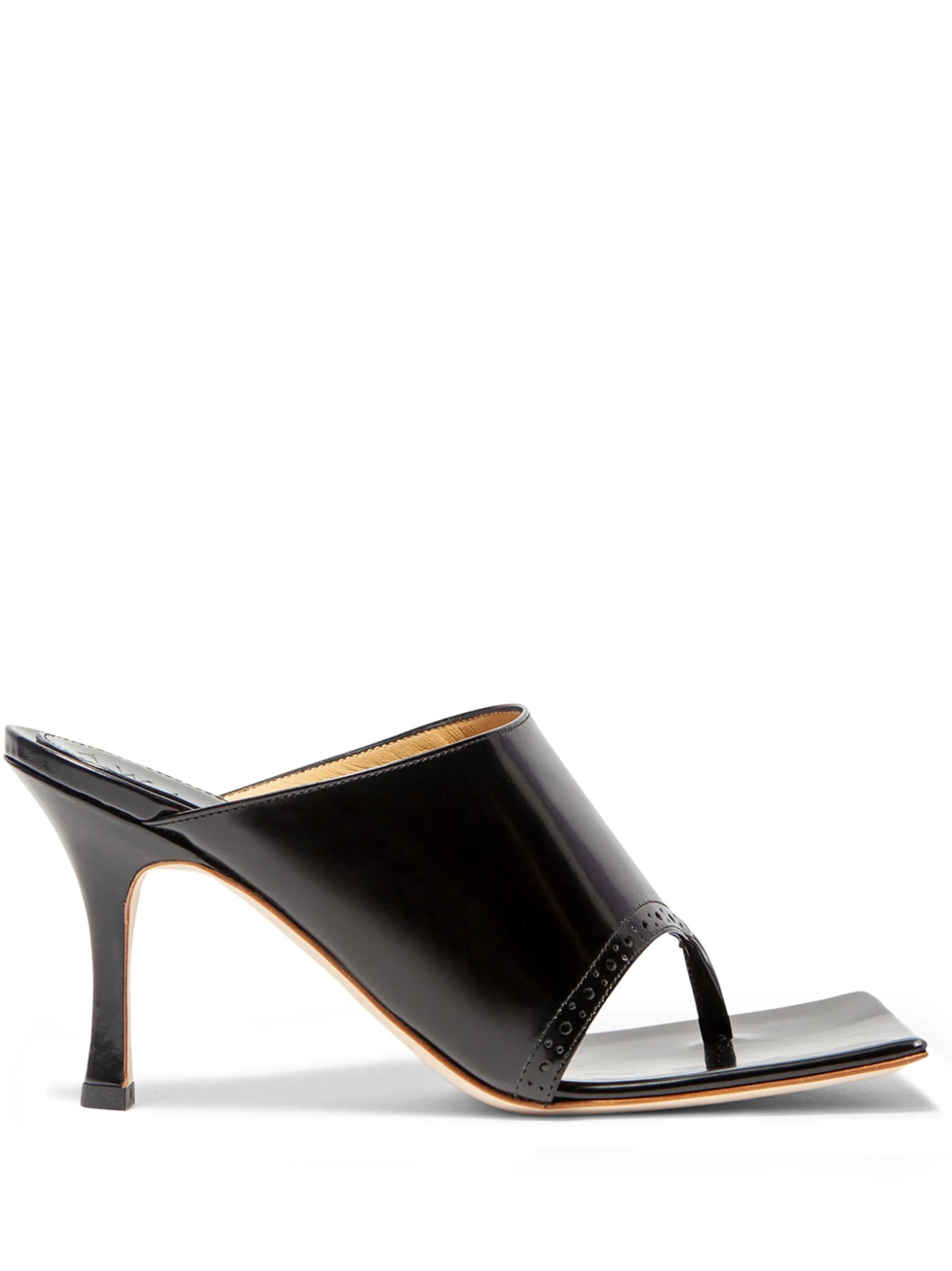 Katie 75mm square-toe sandals